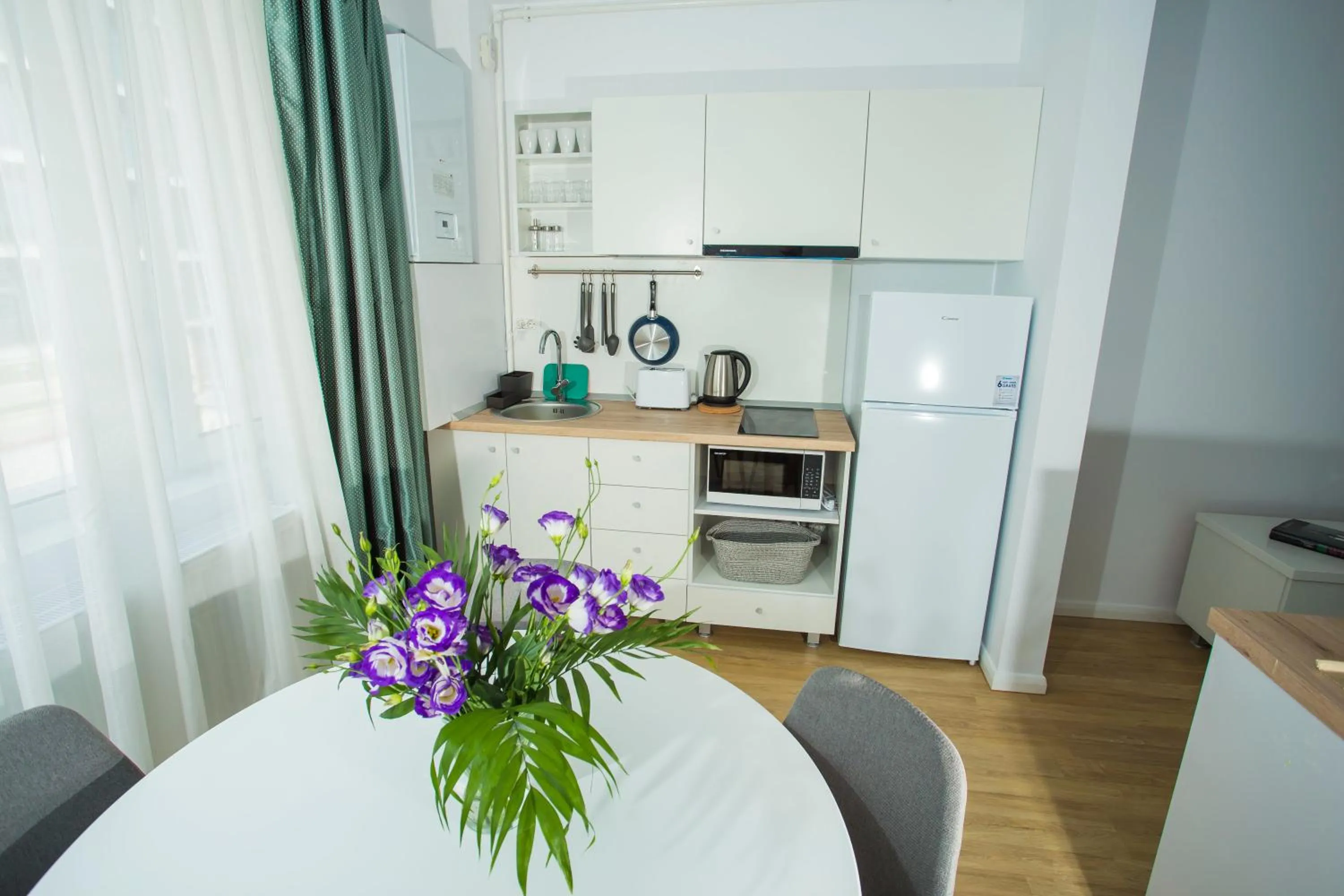 Kitchen or kitchenette in Residence DP Pipera