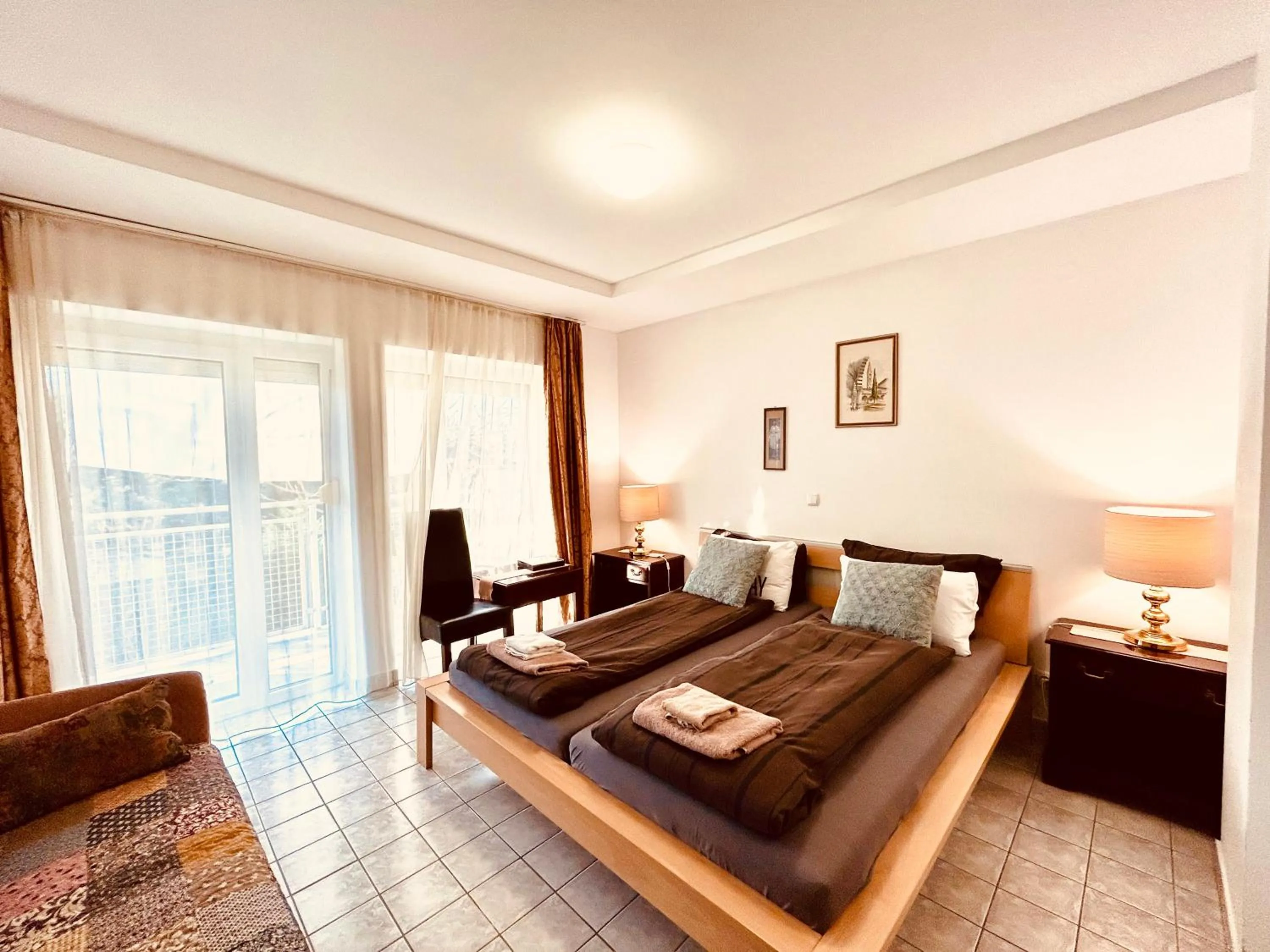 Bedroom, Bed in Vila Vanda Vukovar