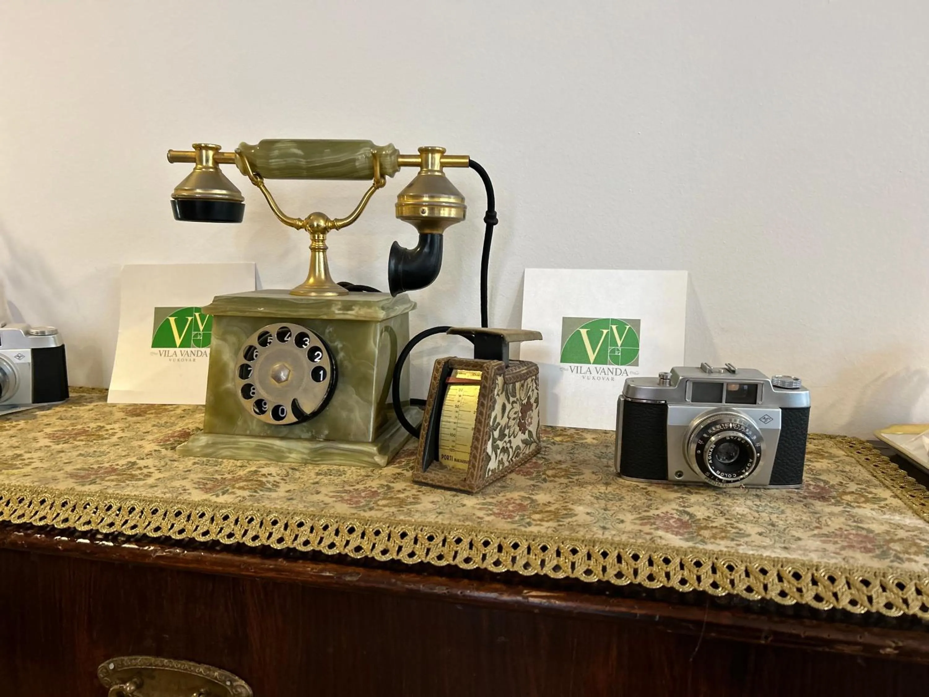 Decorative detail in Vila Vanda Vukovar