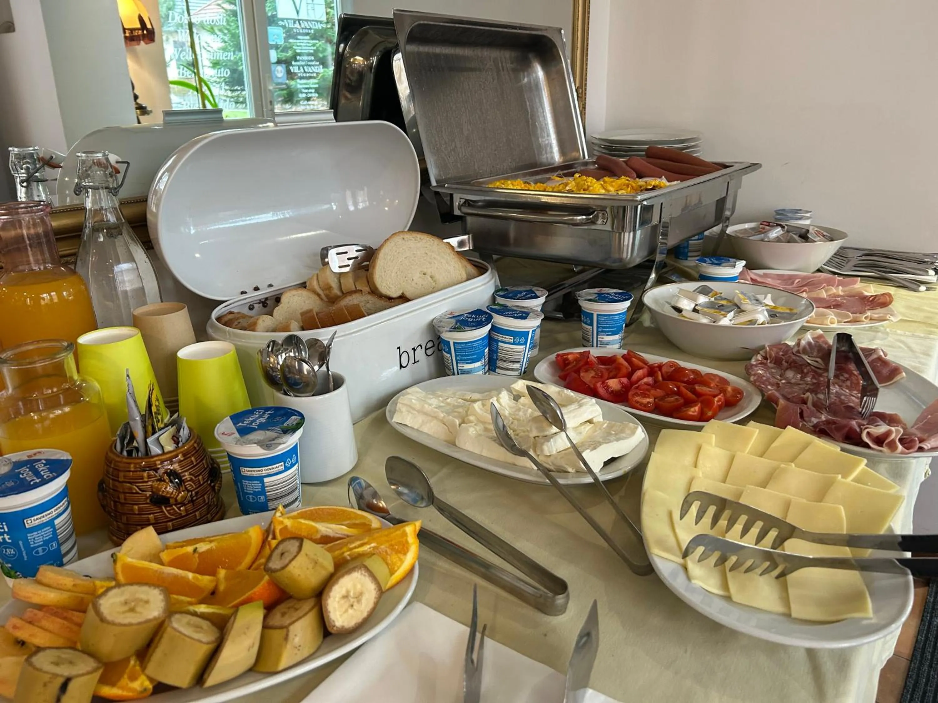 Food and drinks in Vila Vanda Vukovar