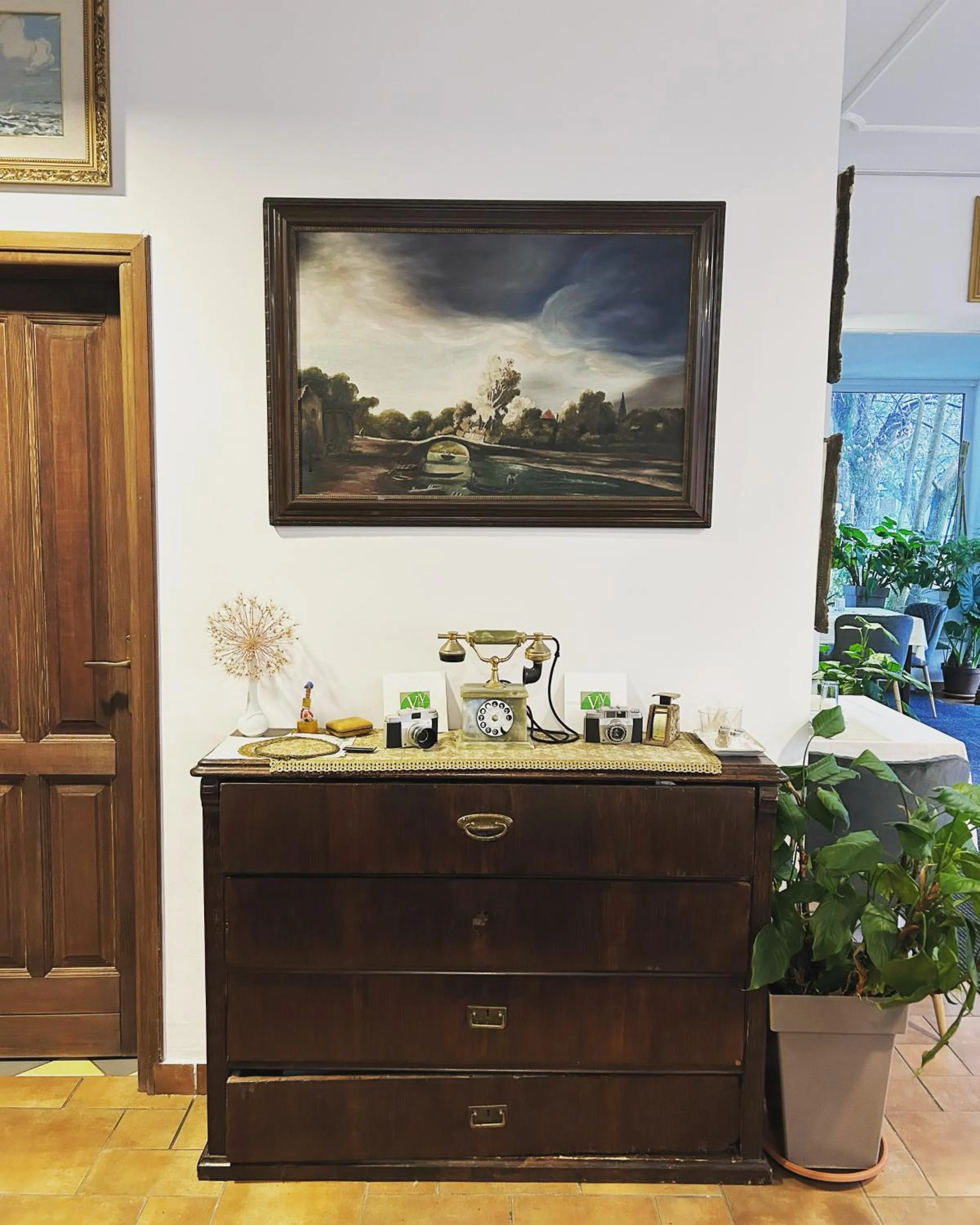 Decorative detail in Vila Vanda Vukovar