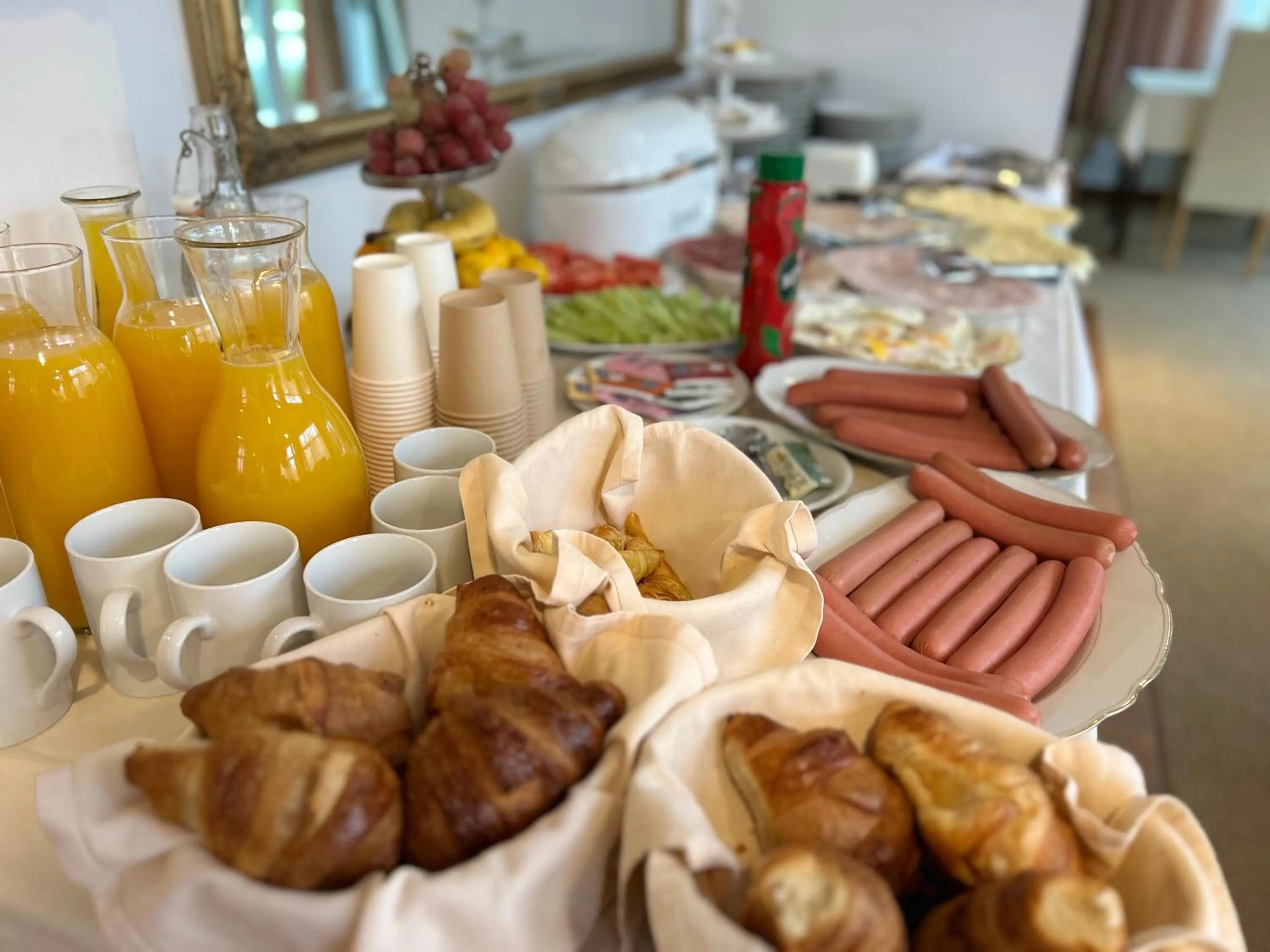 Breakfast in Vila Vanda Vukovar