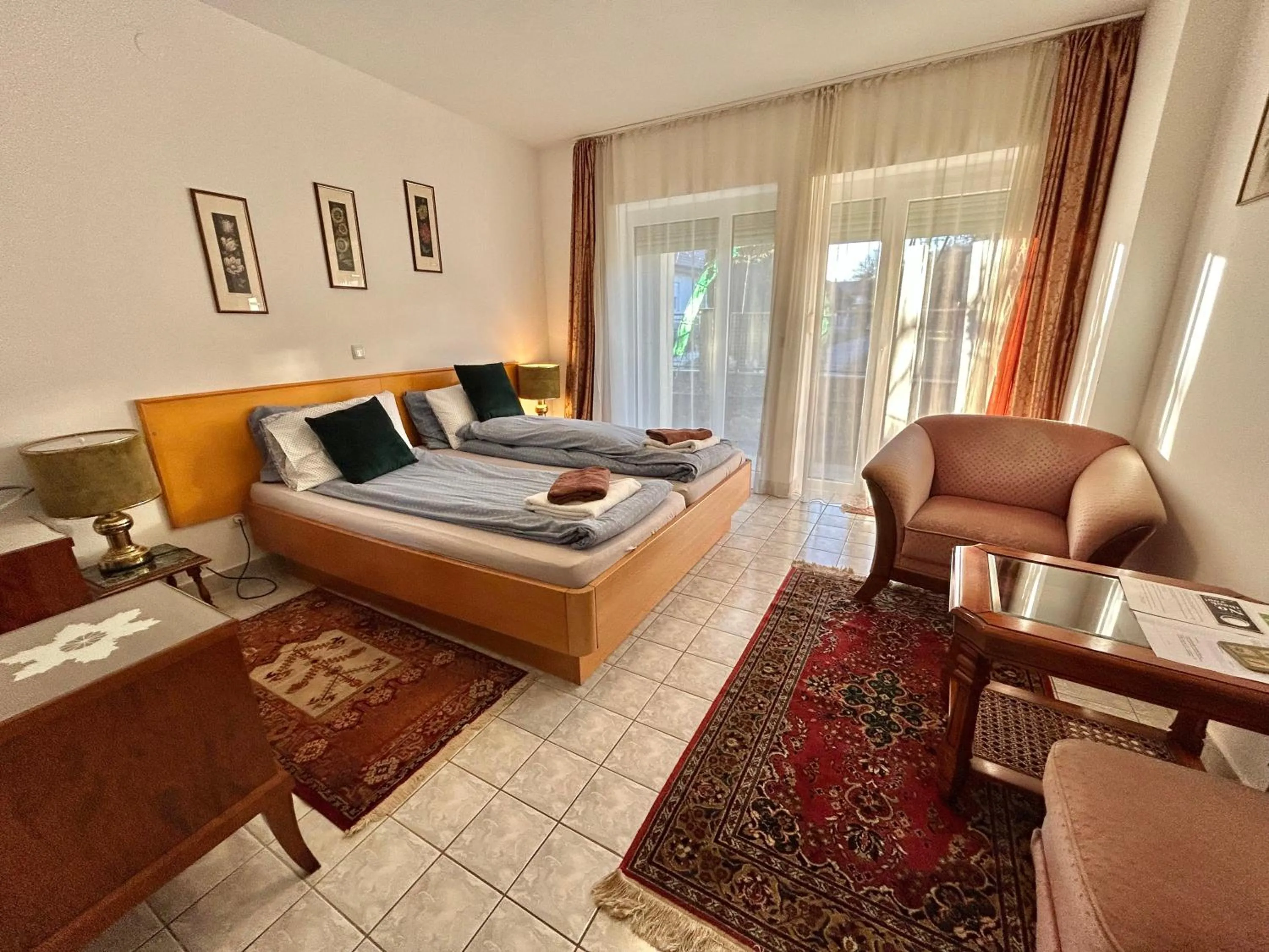 Bedroom, Bed in Vila Vanda Vukovar