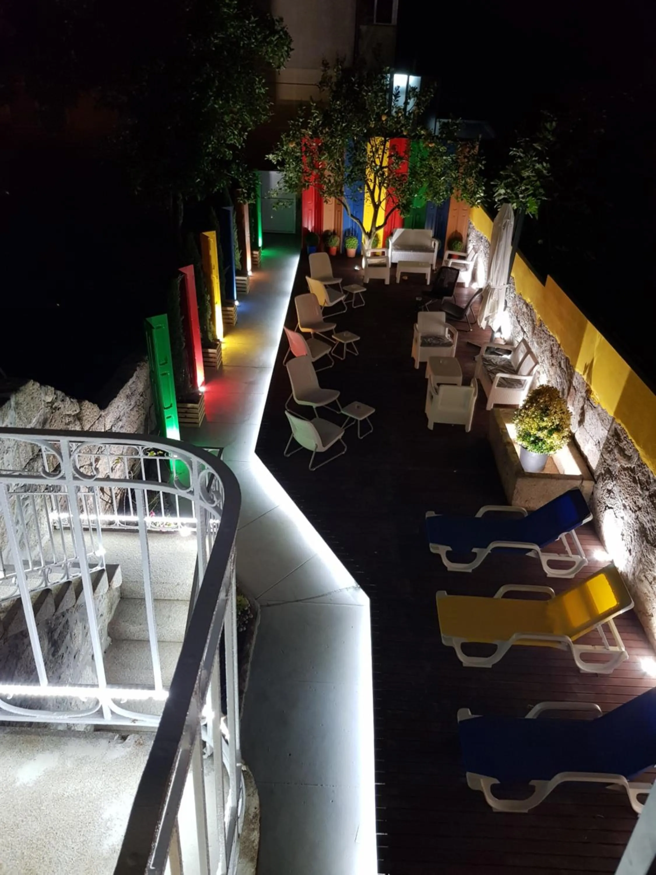 Decorative detail in By Doors Hostel