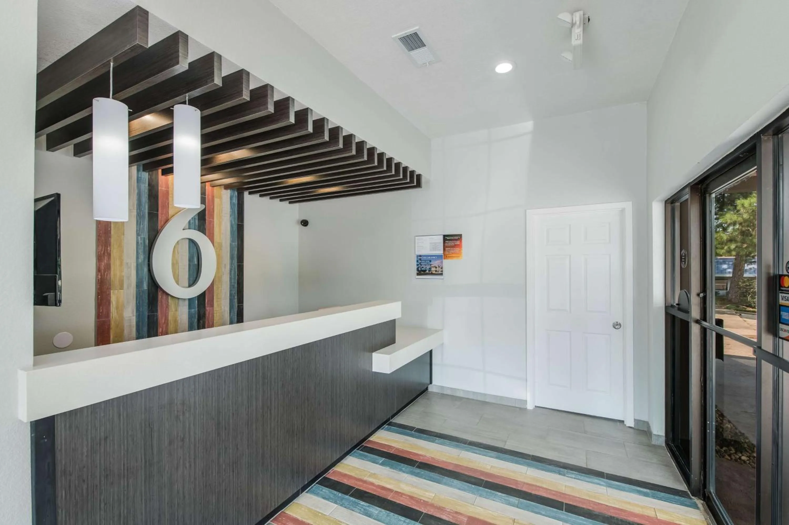 Lobby or reception in Motel 6-Kilgore, TX