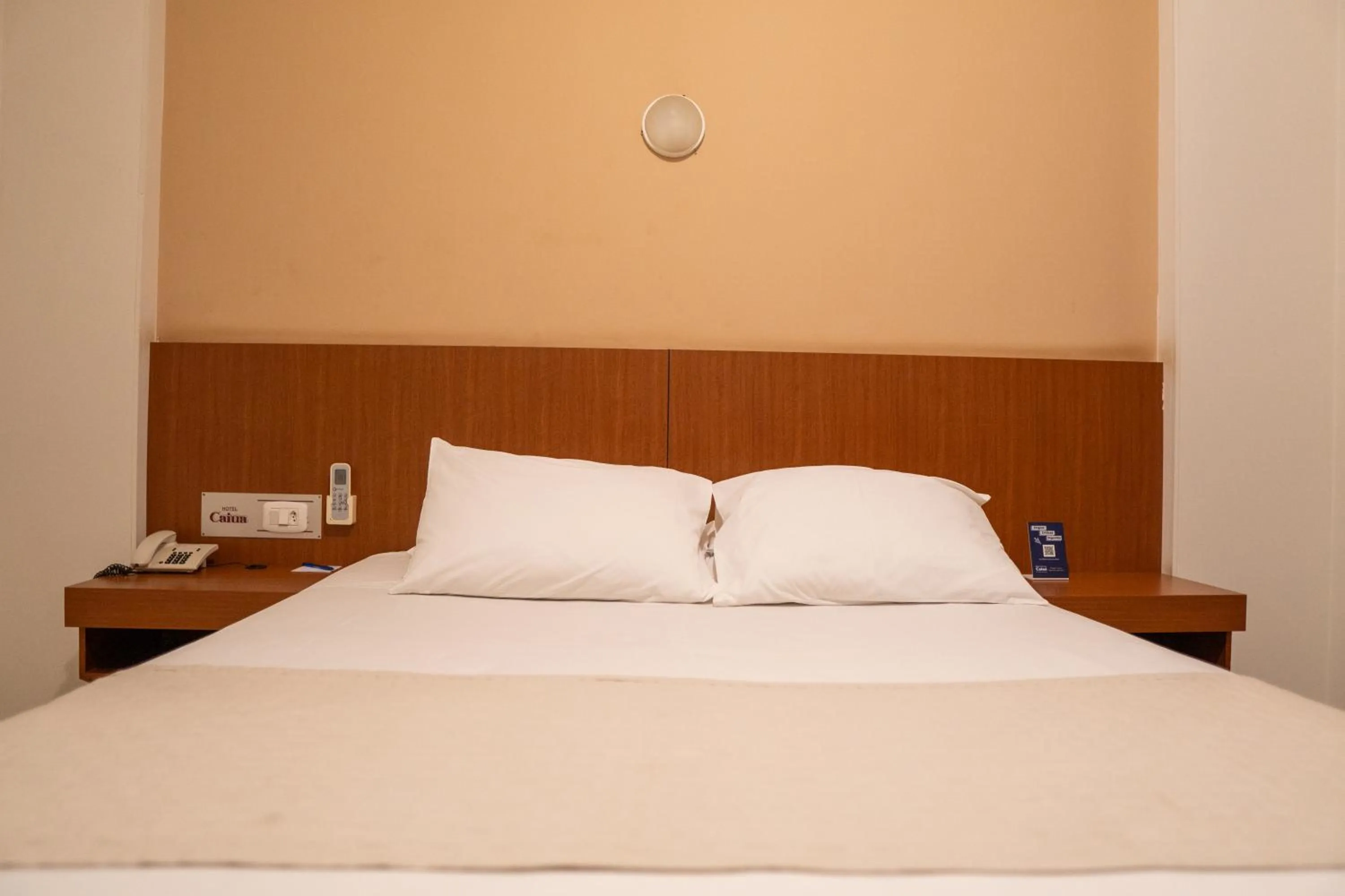 Bed in Hotel Caiuá