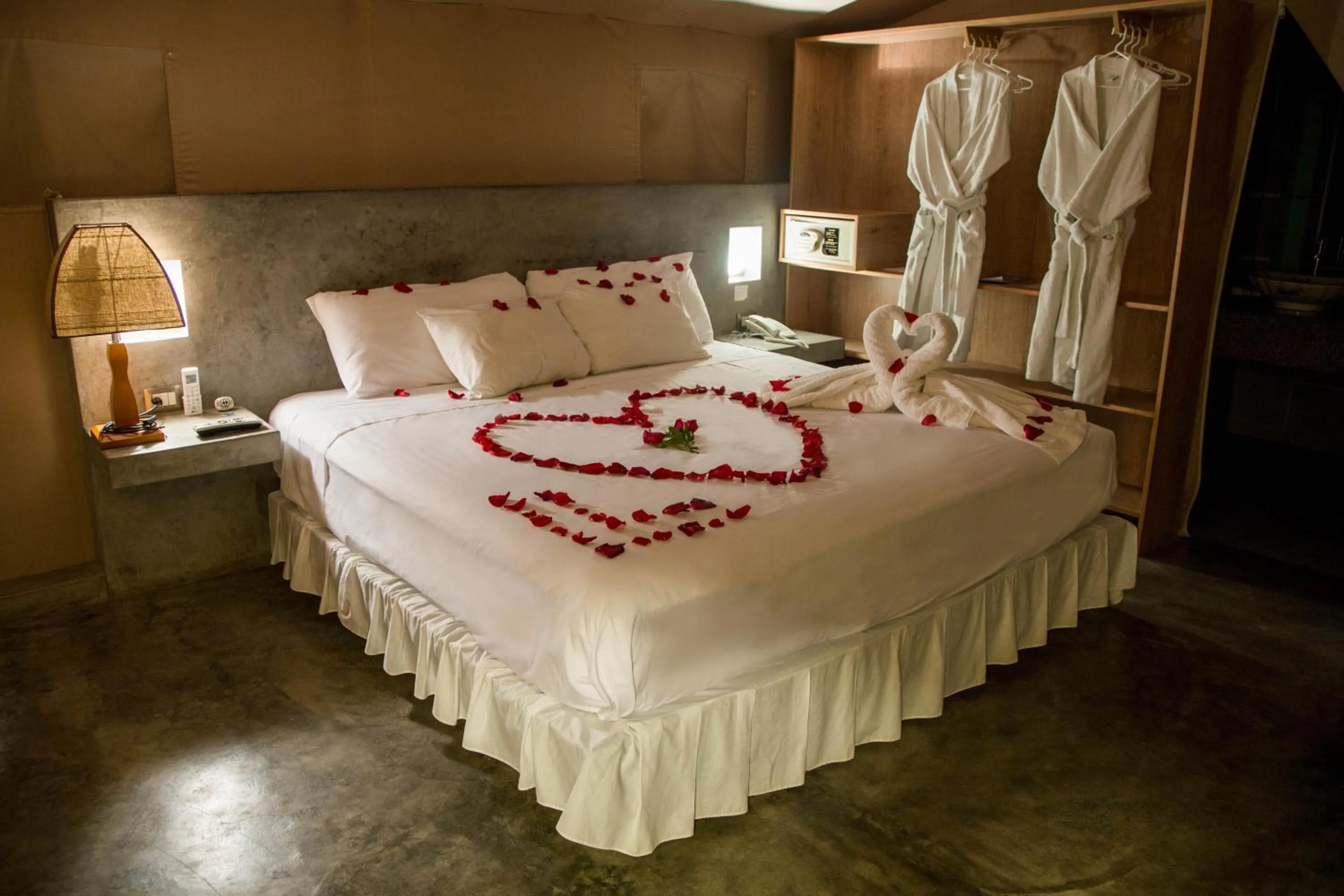 Bed in Vichayito Bungalows & Carpas by Aranwa Hotels