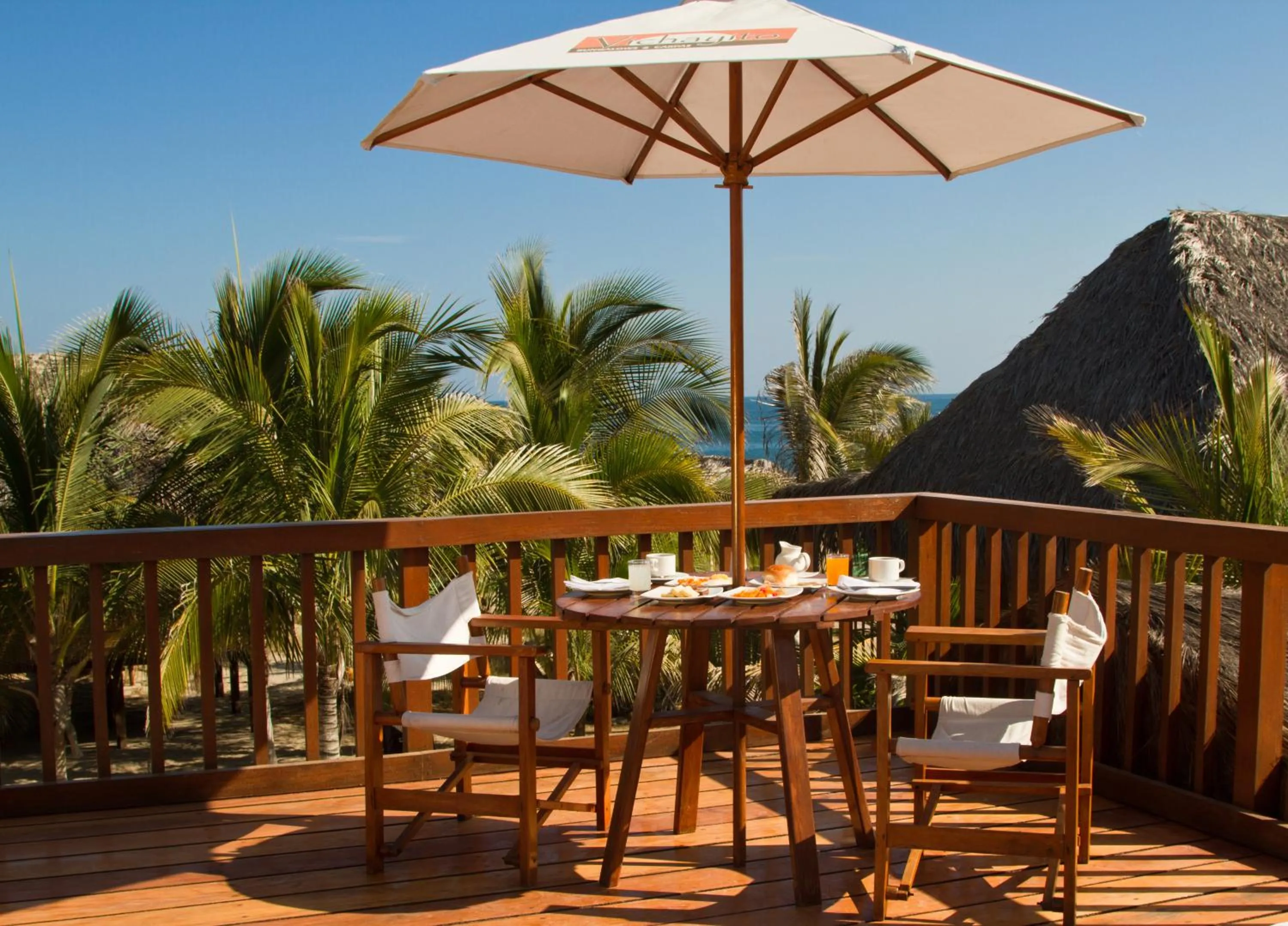 Balcony/Terrace in Vichayito Bungalows & Carpas by Aranwa Hotels