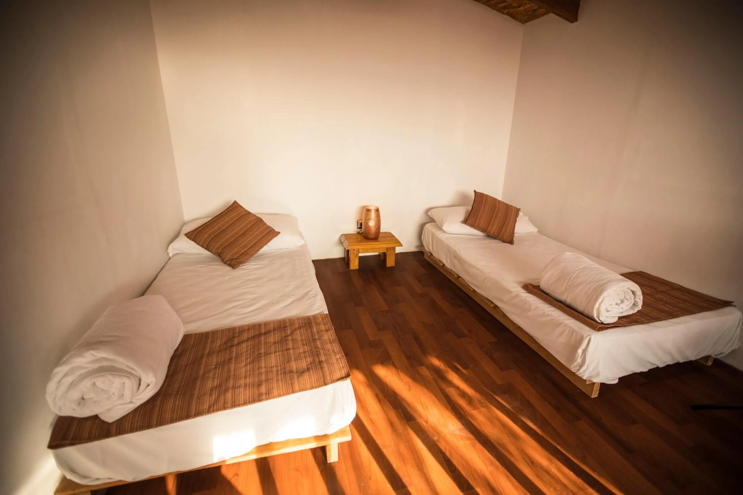 Bed in Vichayito Bungalows & Carpas by Aranwa Hotels