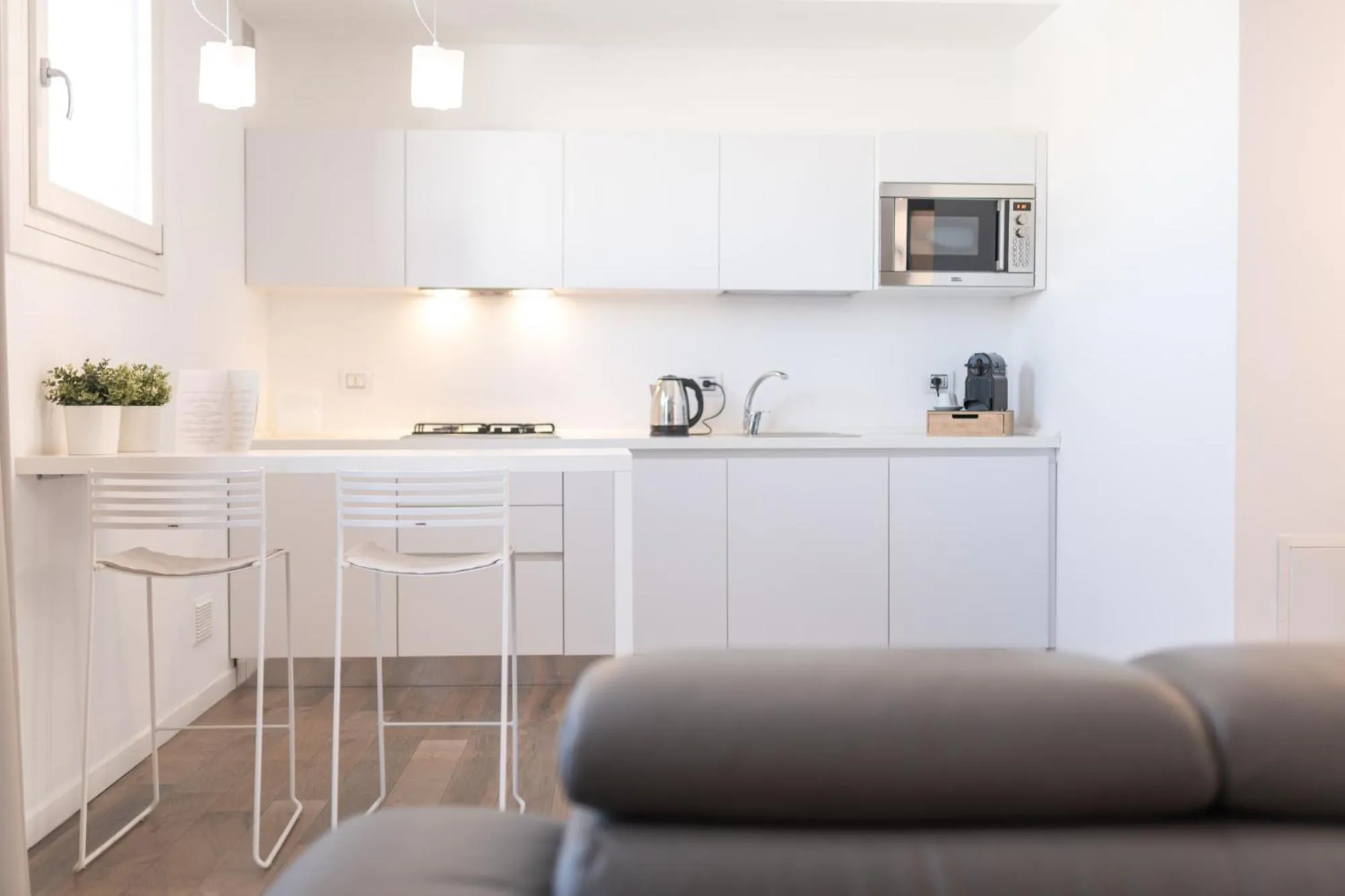 Kitchen or kitchenette in Santo Stefano Raro Rooms Collection