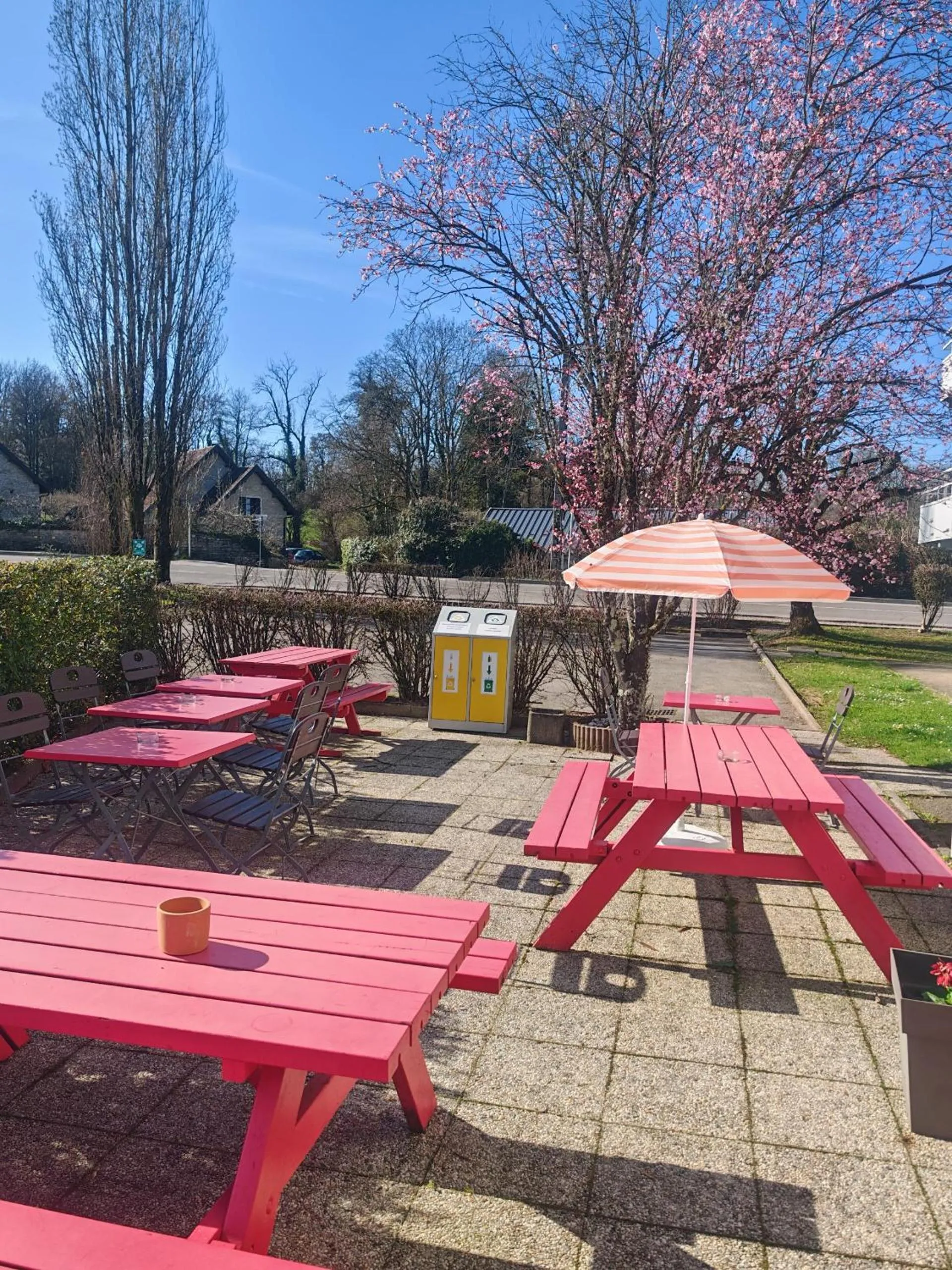 Balcony/Terrace in Premiere Classe Besancon Ecole Valentin