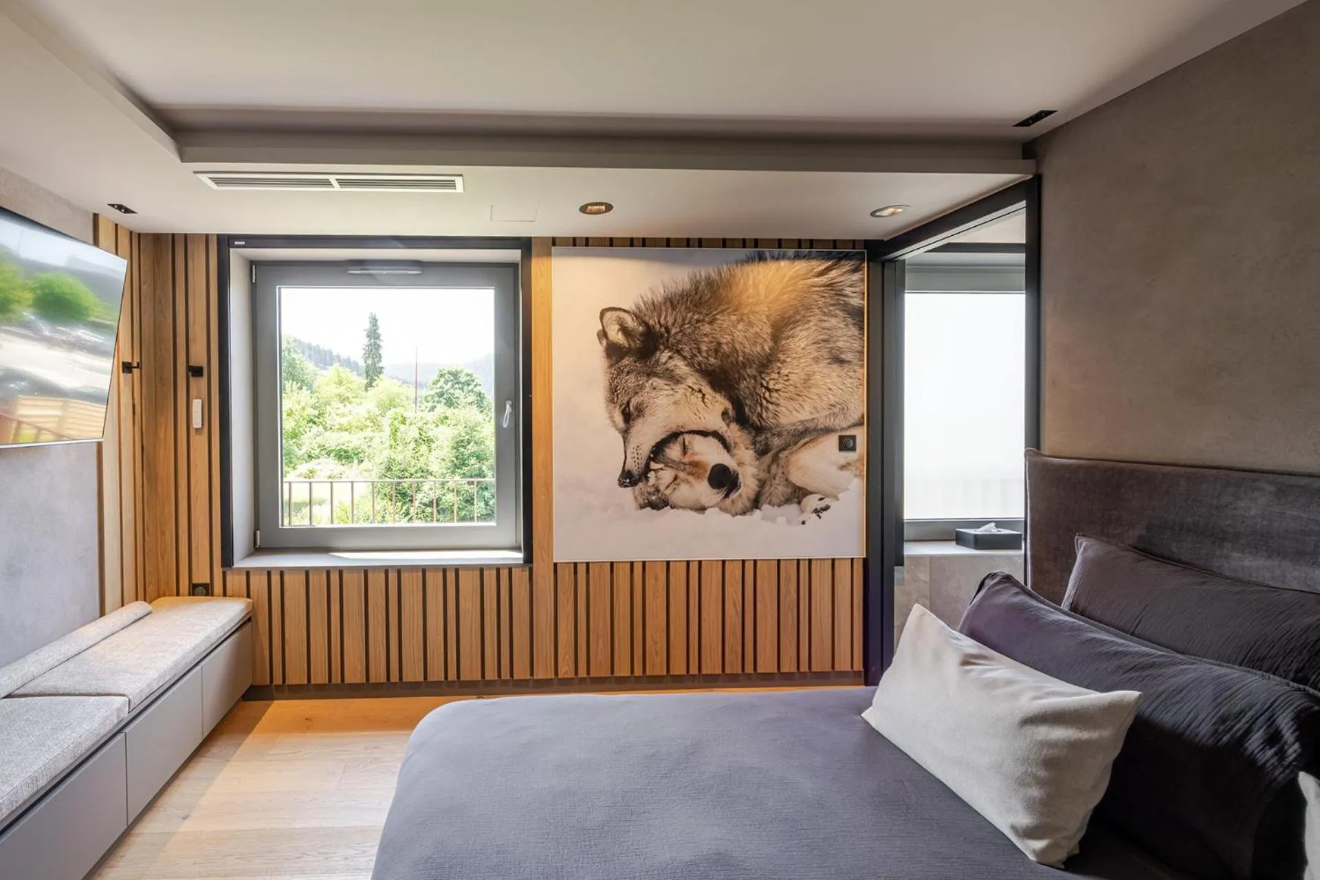 Bed in Les Loges Du Parc