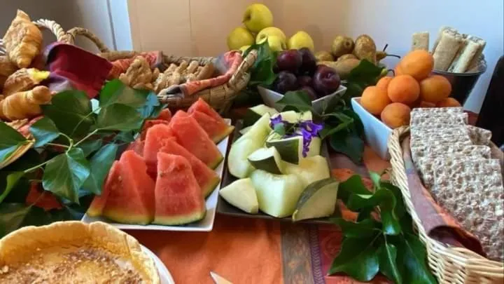 Breakfast in Les Loges Du Parc