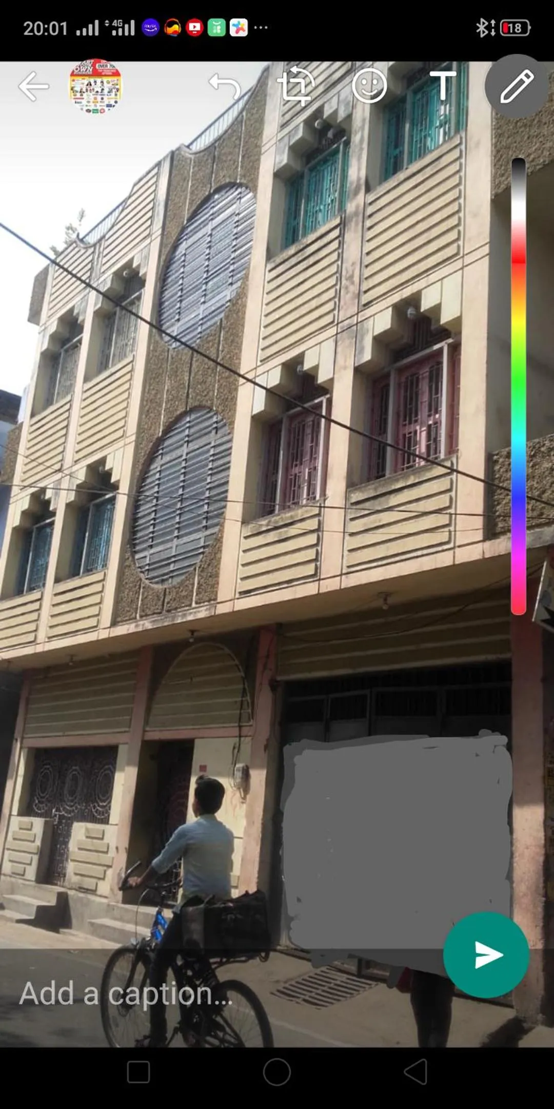 Property building in Hostel Relax Homestay