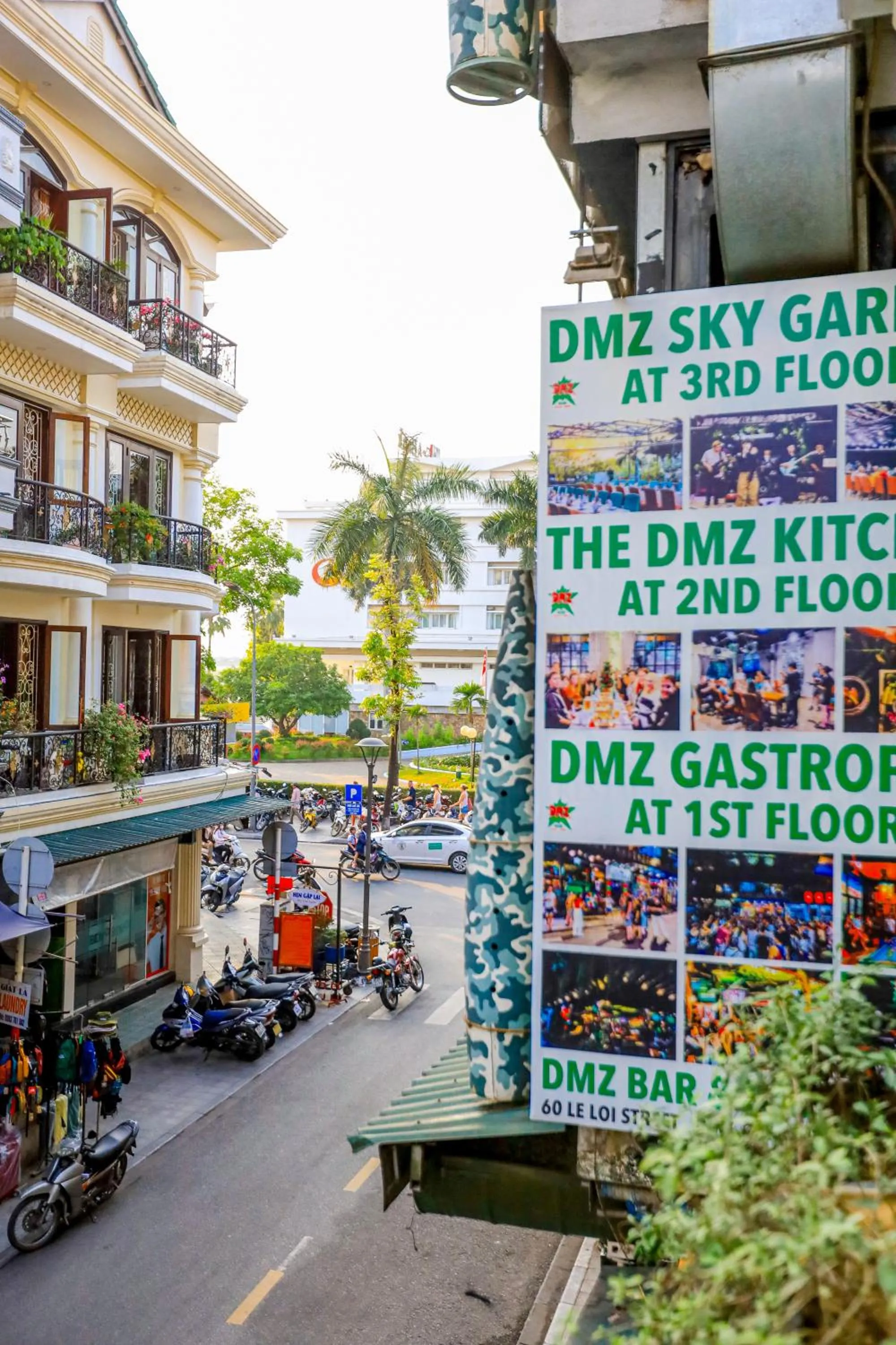 Neighbourhood in DMZ Hostel