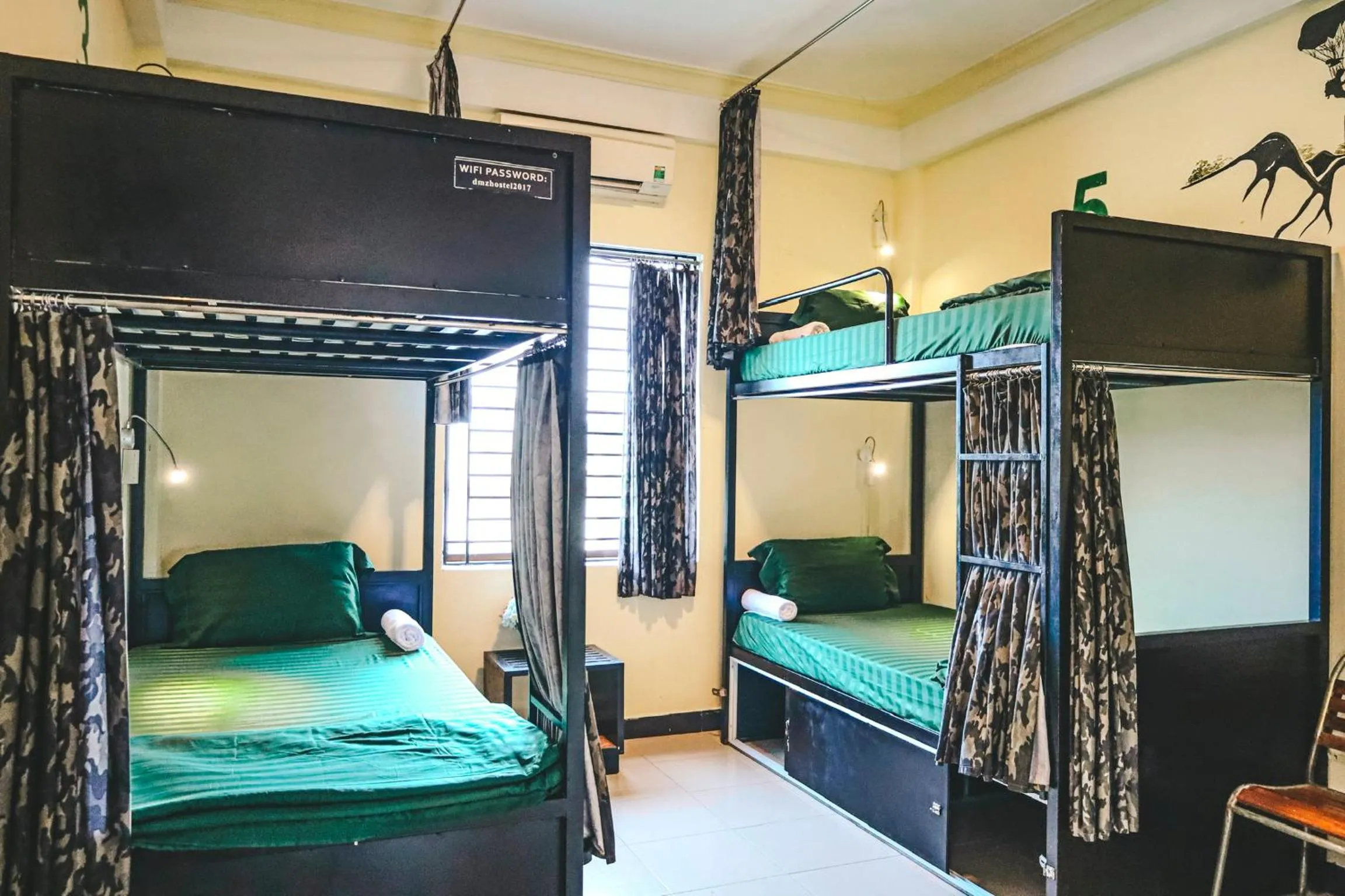 Photo of the whole room, Bed in DMZ Hostel