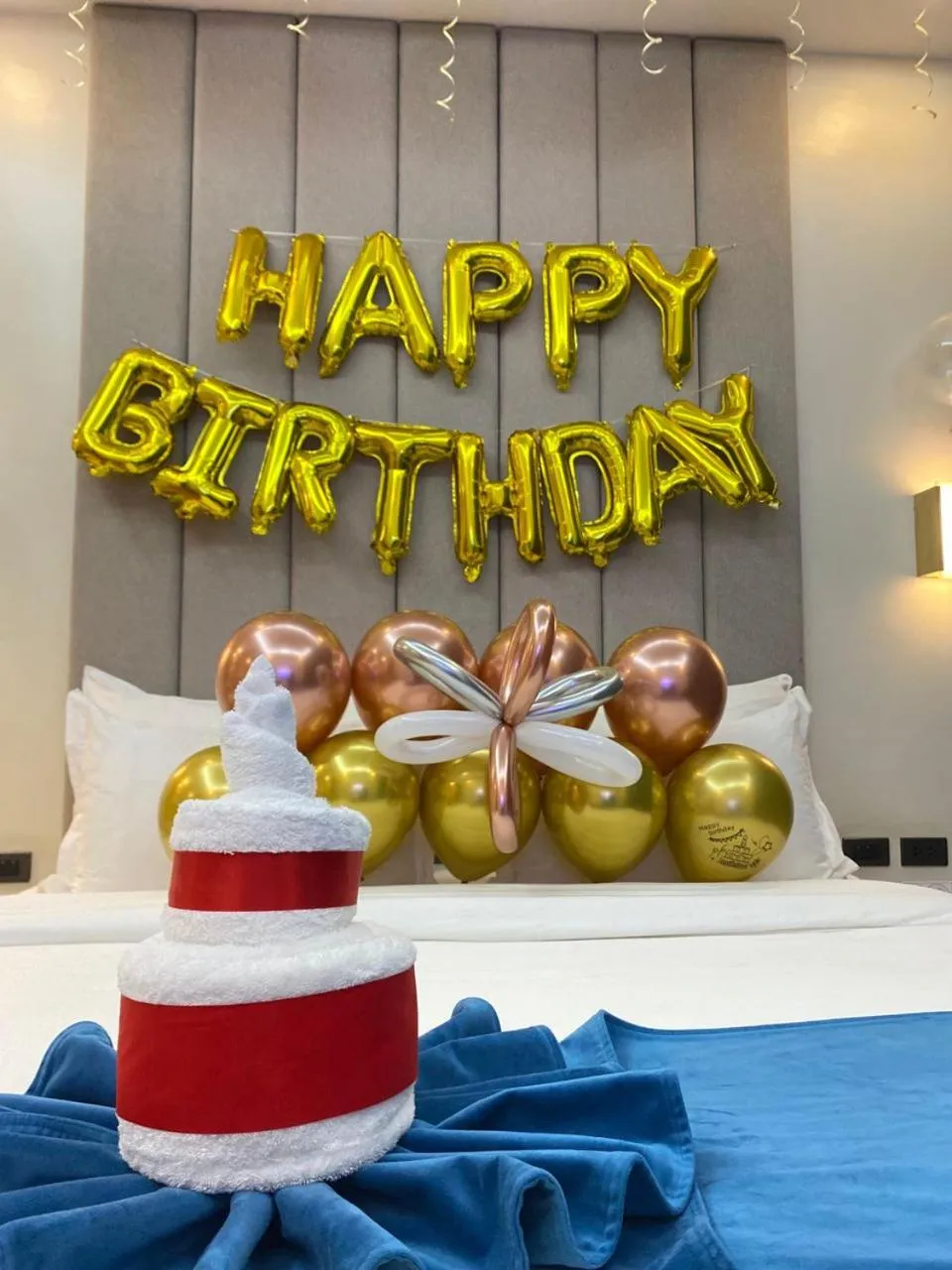 Bed in Bravo Tanauan Hotel