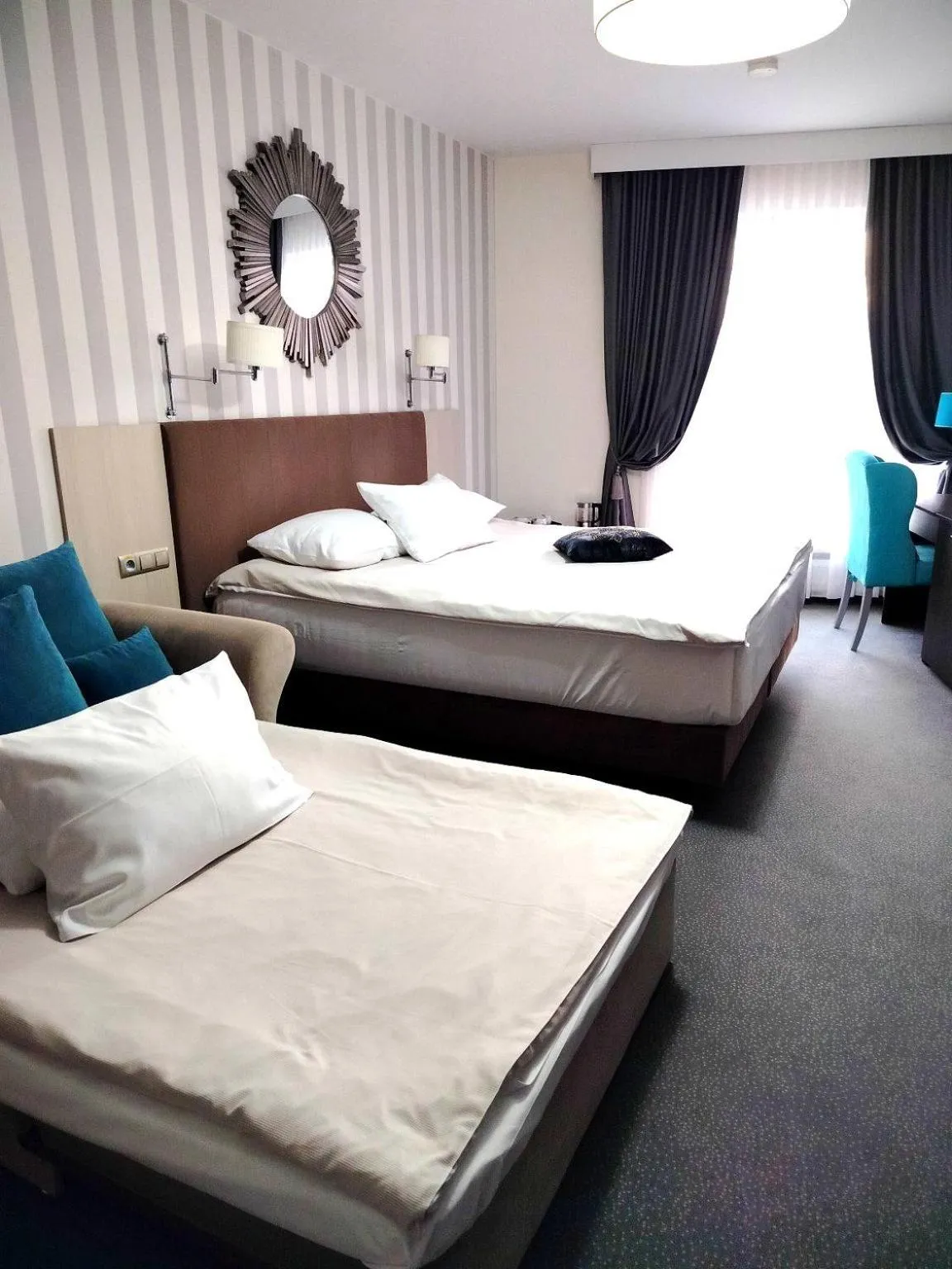 Photo of the whole room, Bed in Hotel Sokołowska Airport Modlin