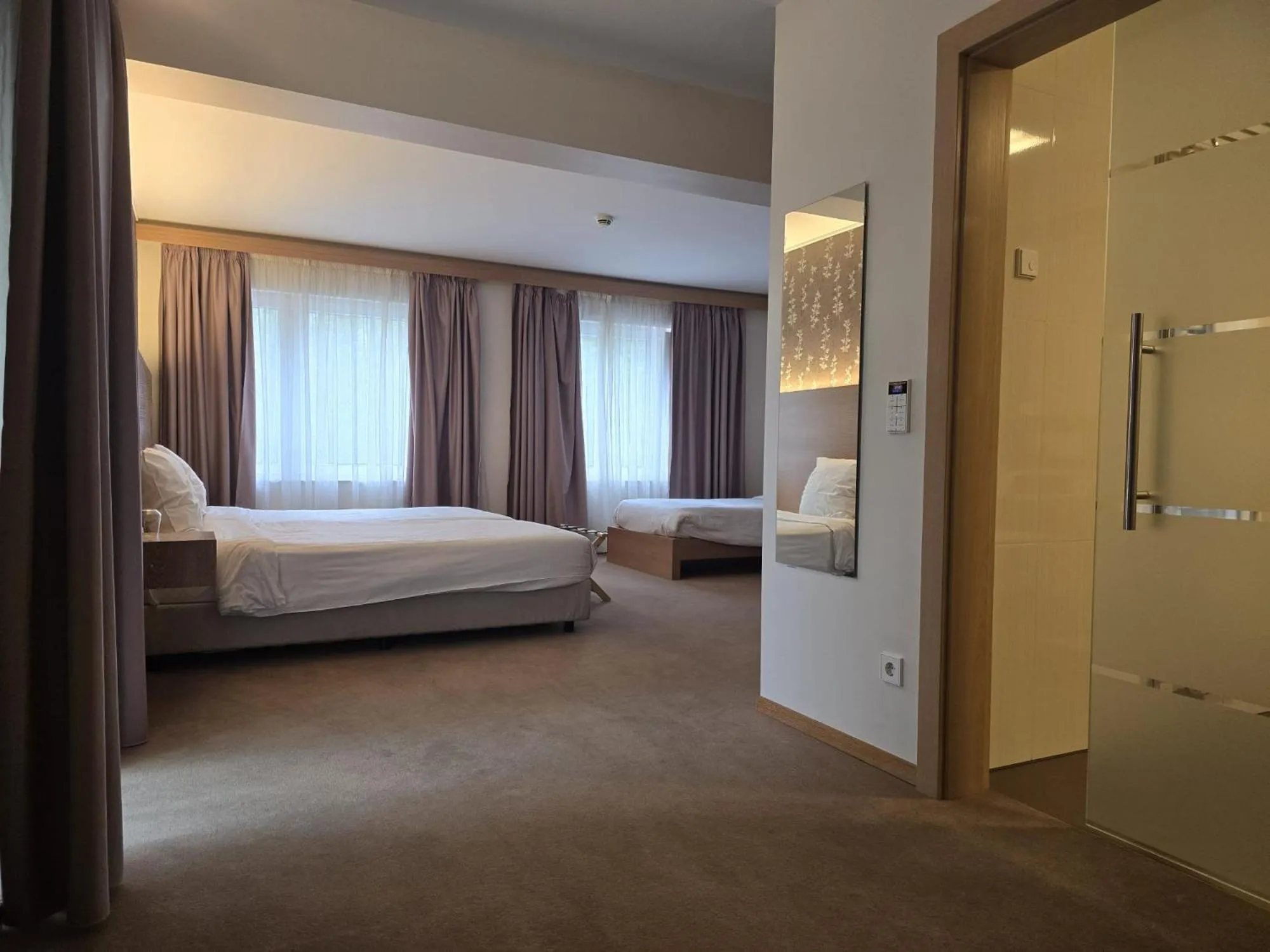 Bed in Hotel Bon Repos