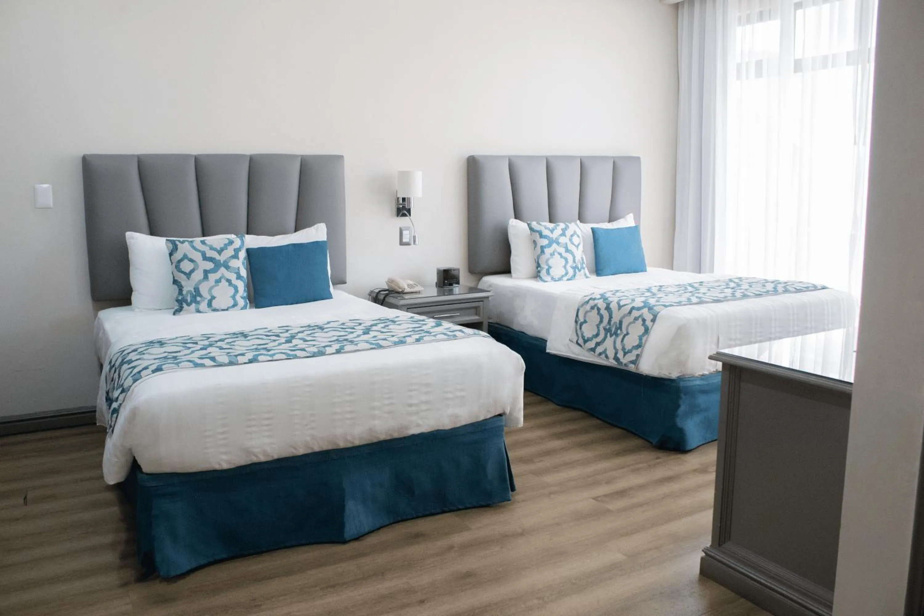 Bedroom, Bed in Hotel Santander Plaza