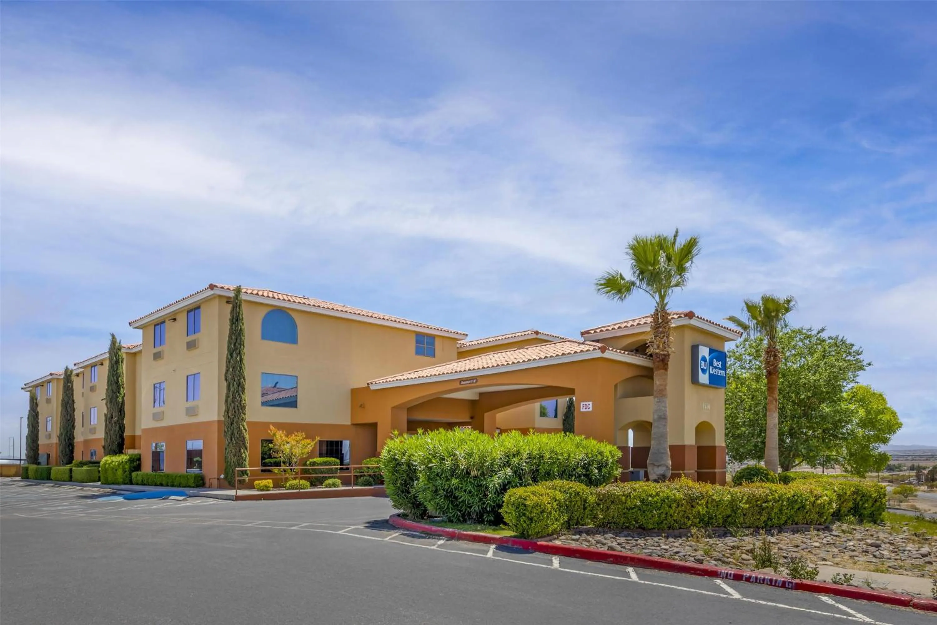 Property building in Best Western East El Paso Inn