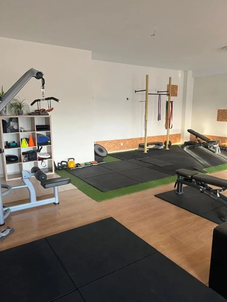 Fitness centre/facilities in Casa Saudade luxury rooms