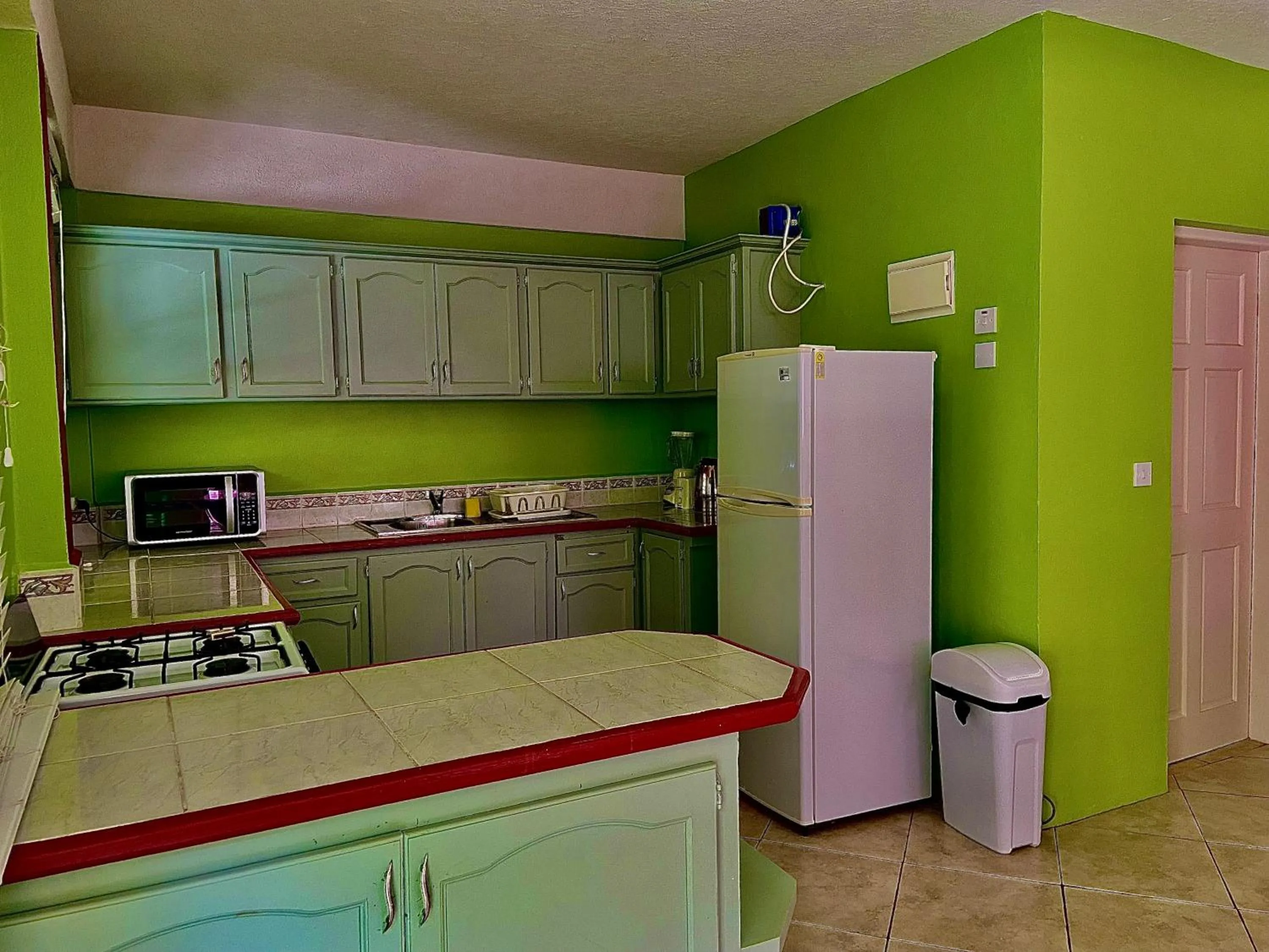 kitchen in Rejens Hotel