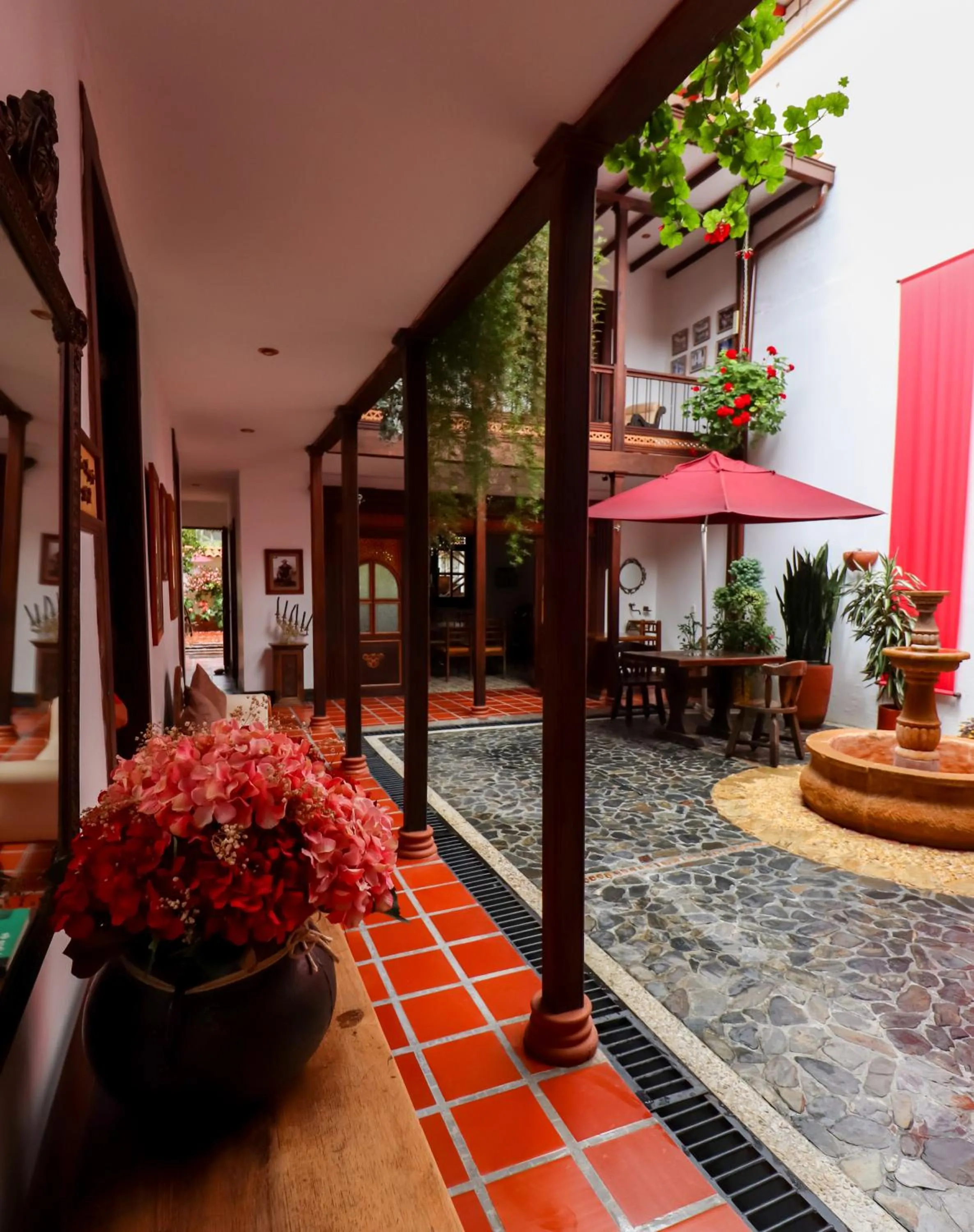 Seating area in Casa Lola Hotel Boutique