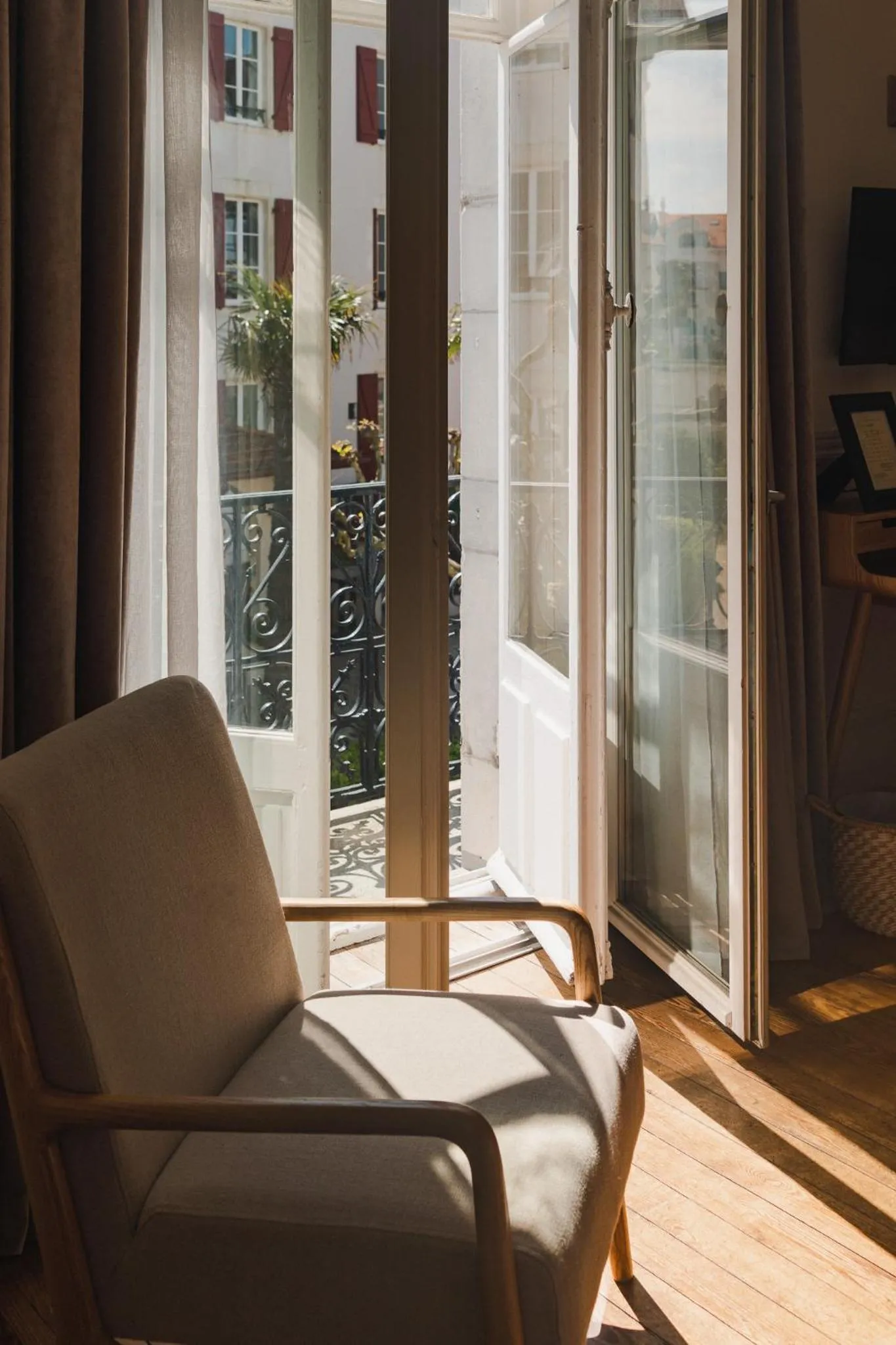 Balcony/Terrace in Hotel Edouard VII