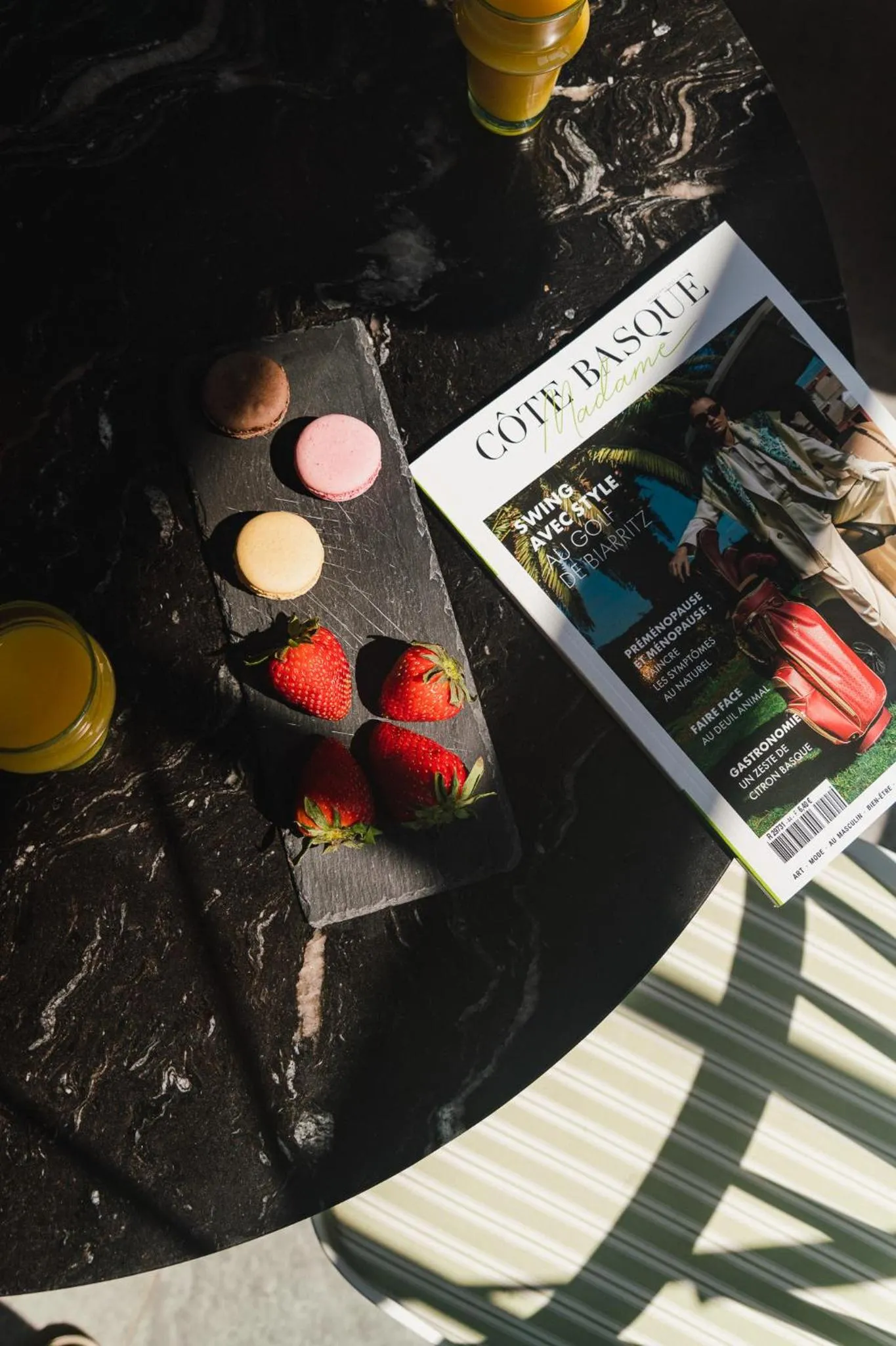 Patio in Hotel Edouard VII
