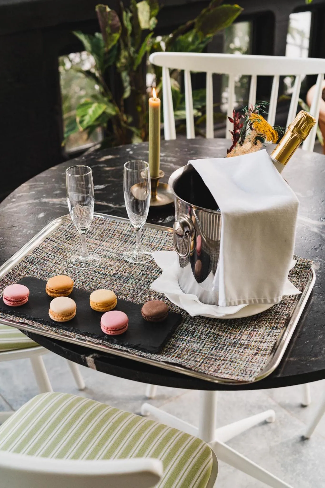 Living room in Hotel Edouard VII