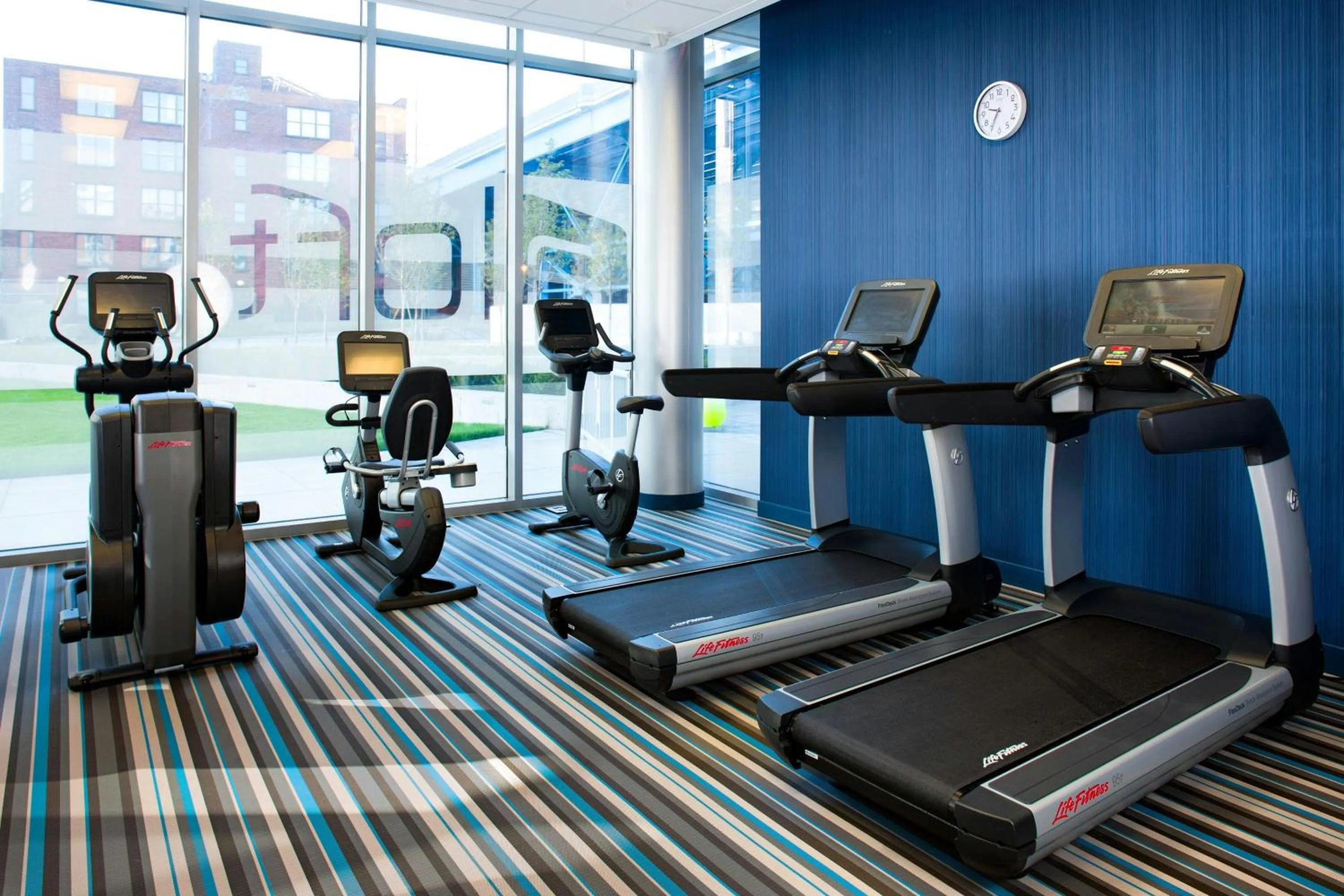 Fitness centre/facilities in Aloft Cleveland Downtown