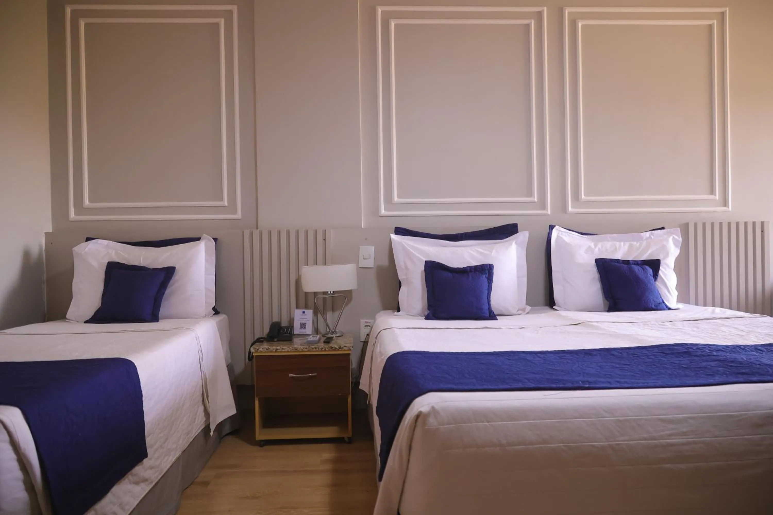 Bed in Laguna Plaza Hotel