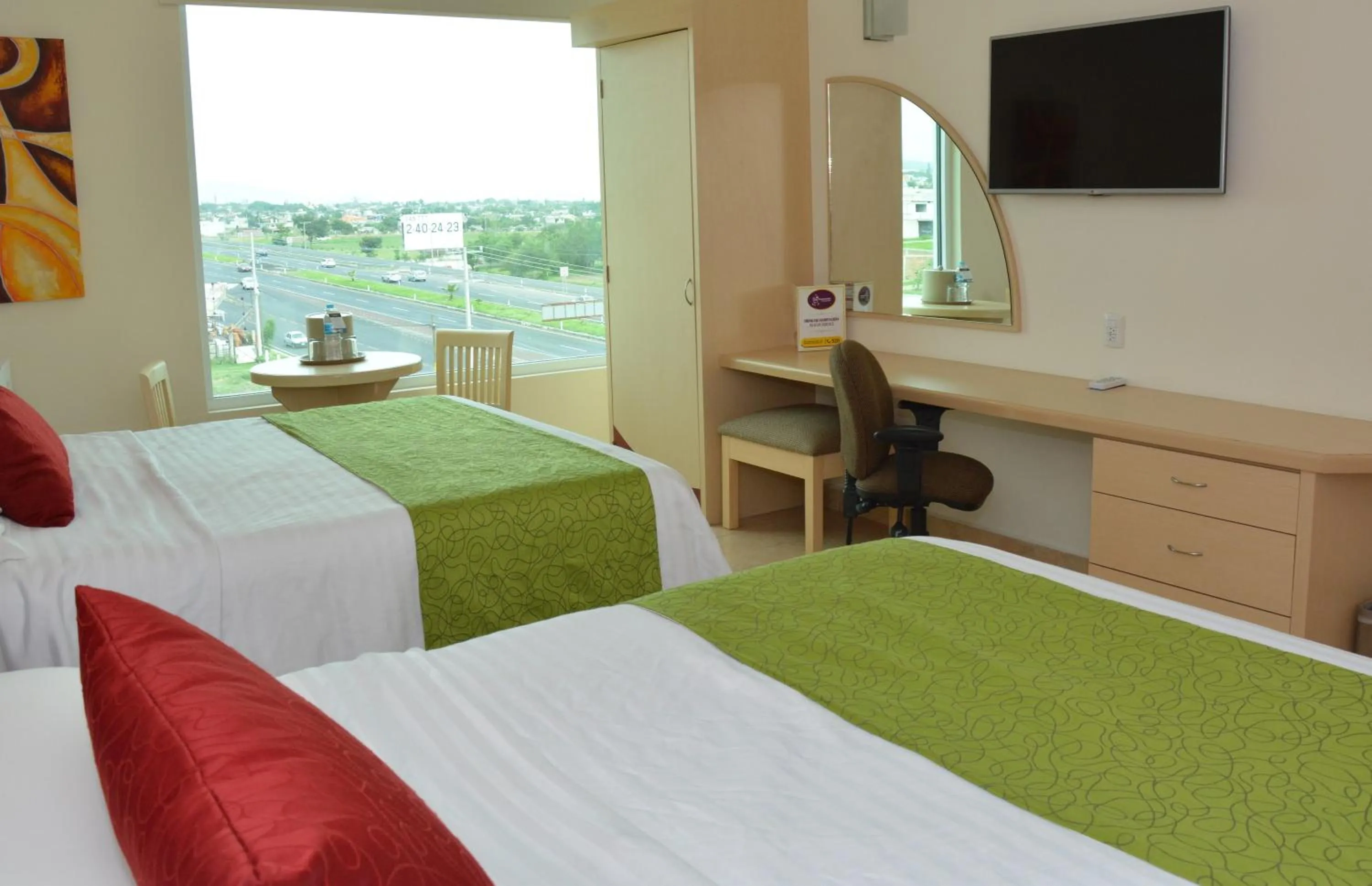 Bed in Hotel Magico Inn