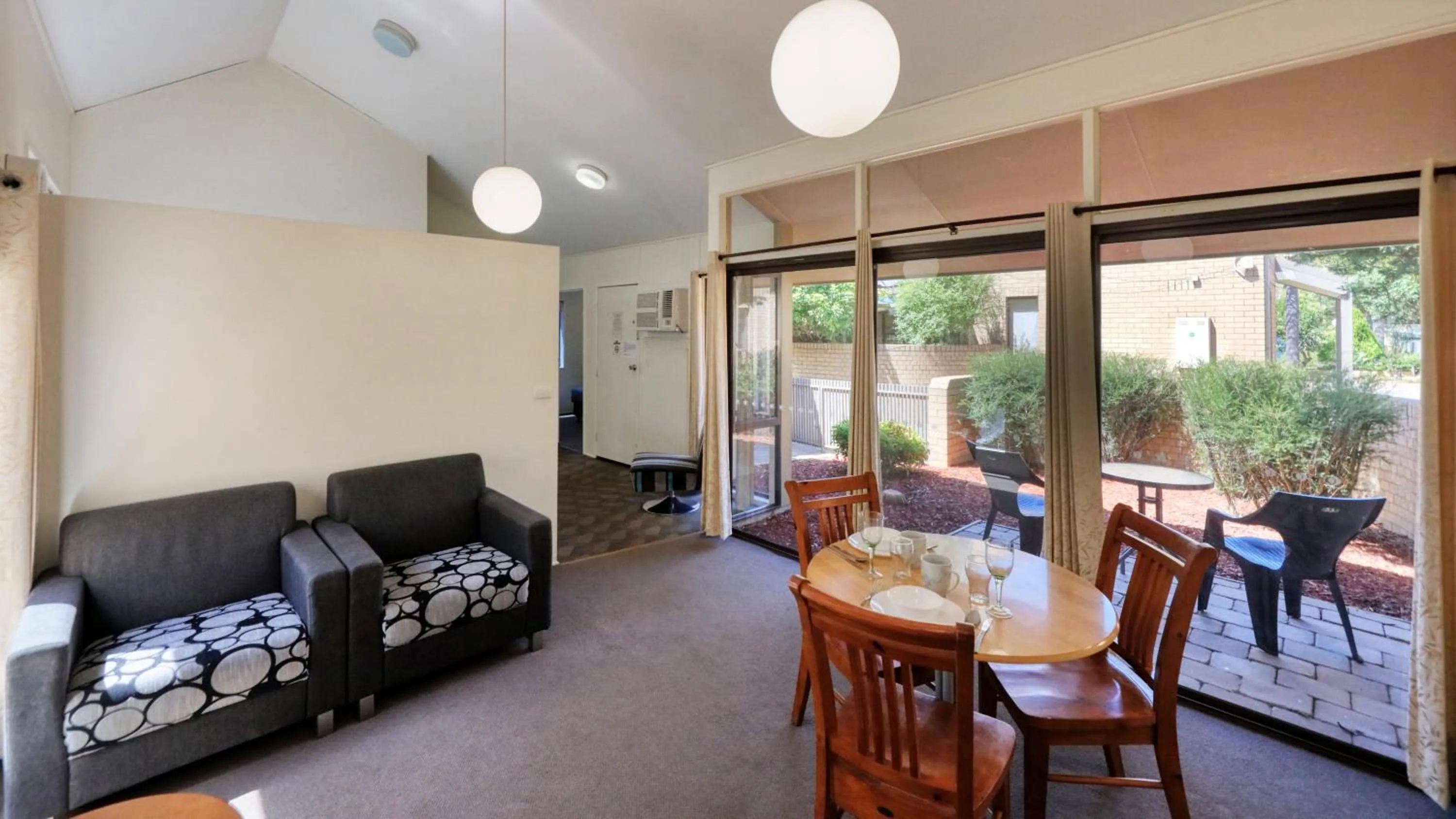 Seating area in Executive Hideaway