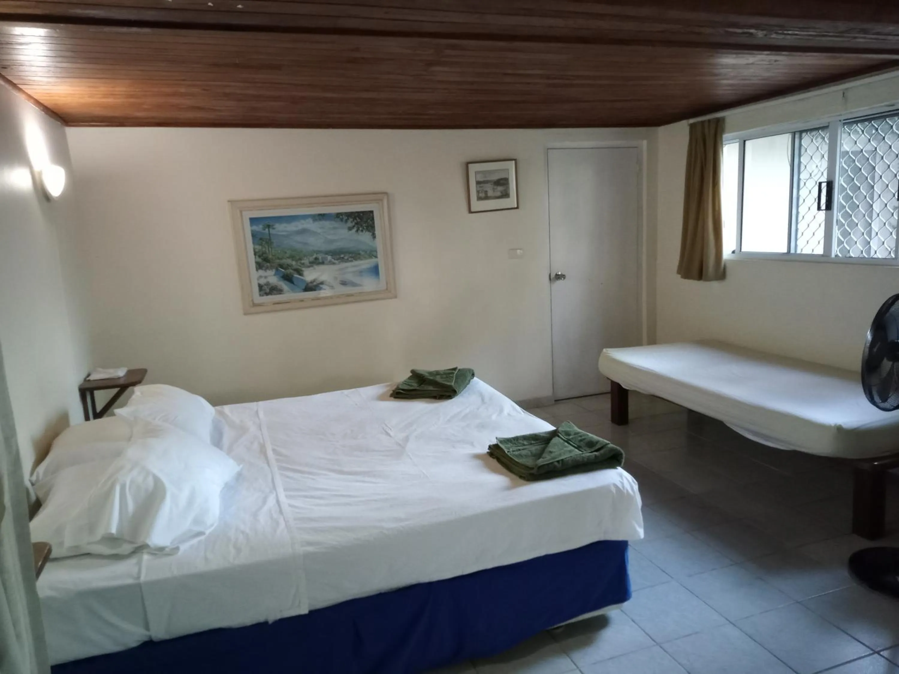 Bed in Seachange Lodge