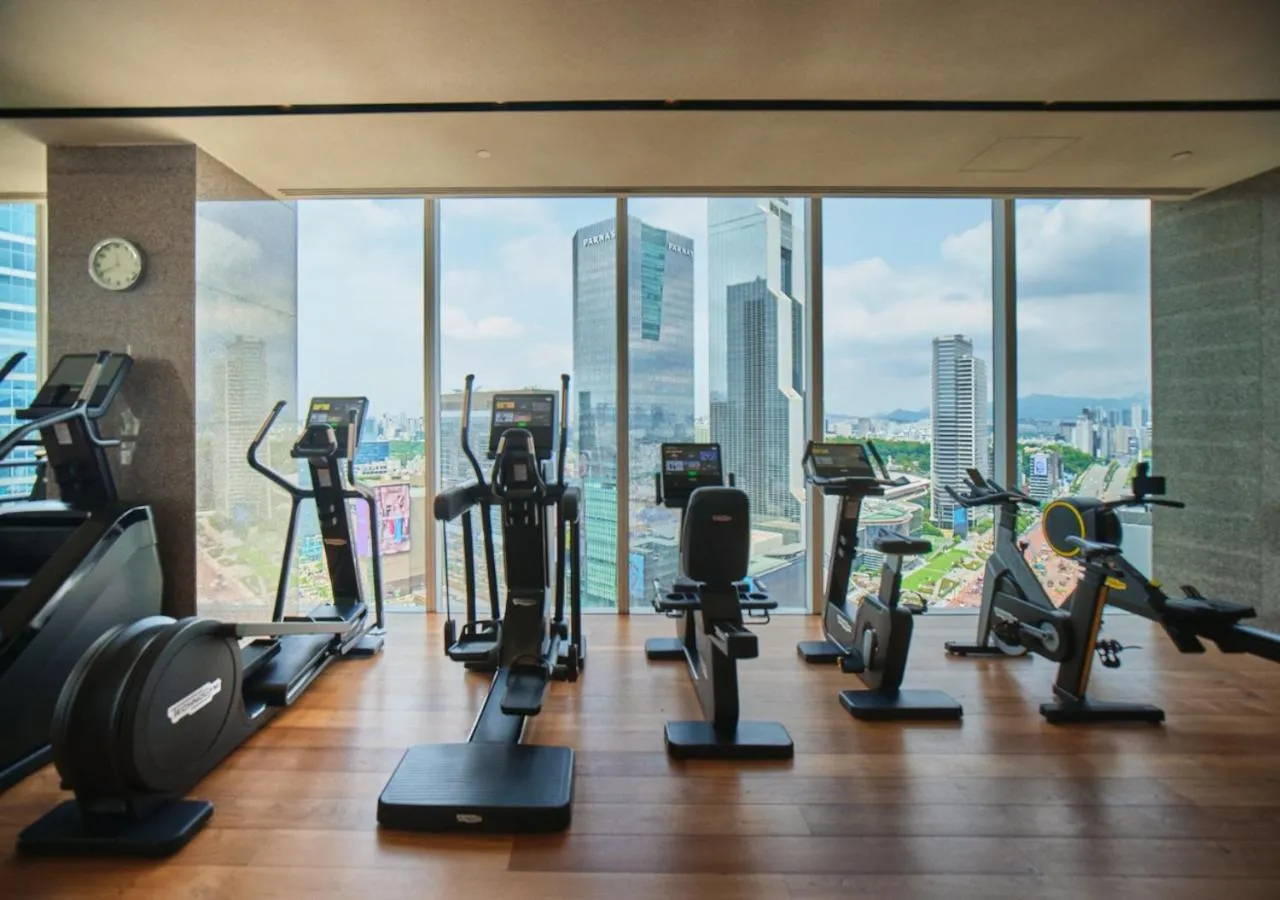 Fitness centre/facilities in Park Hyatt Seoul