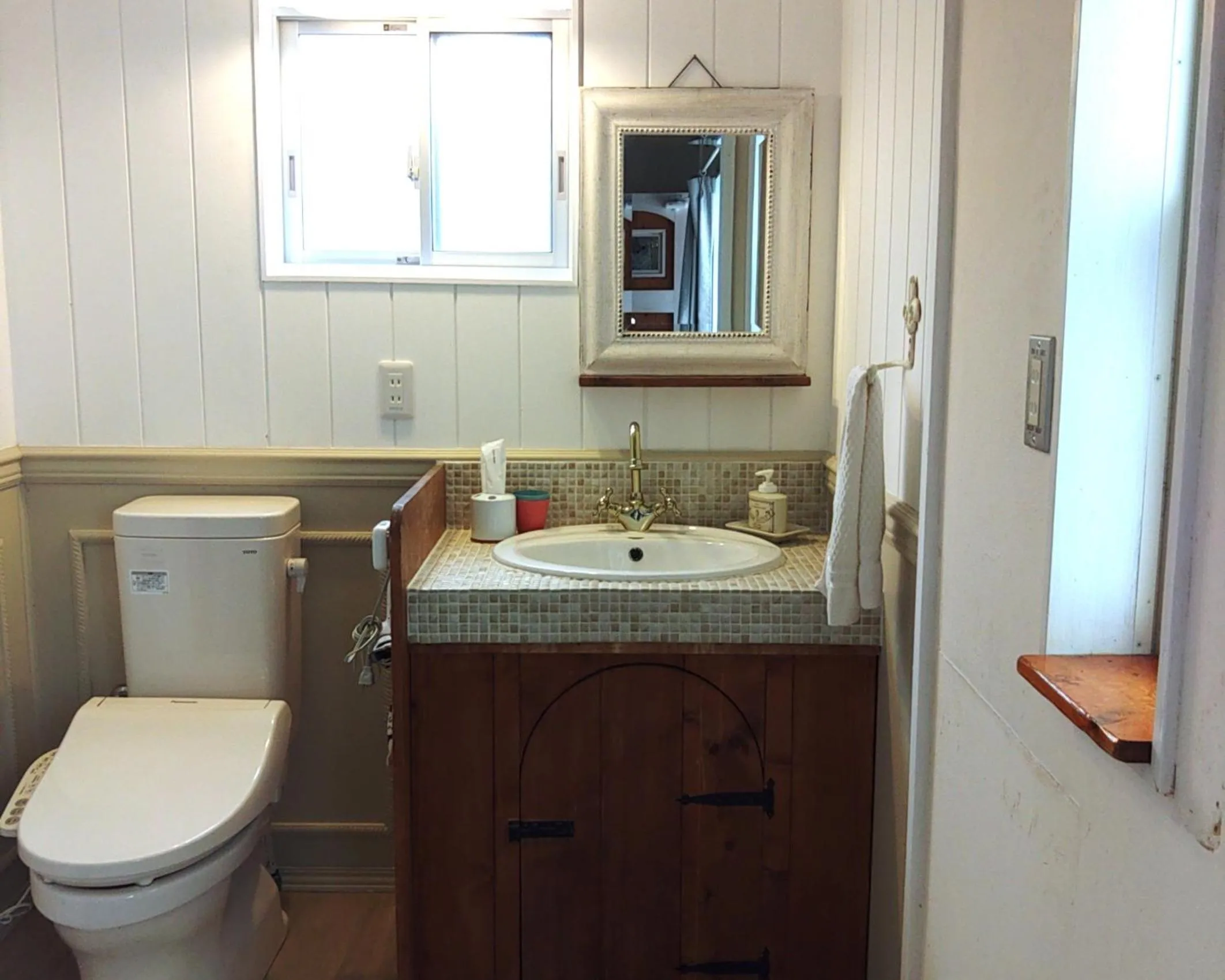 Toilet in Cottage Morinokokage