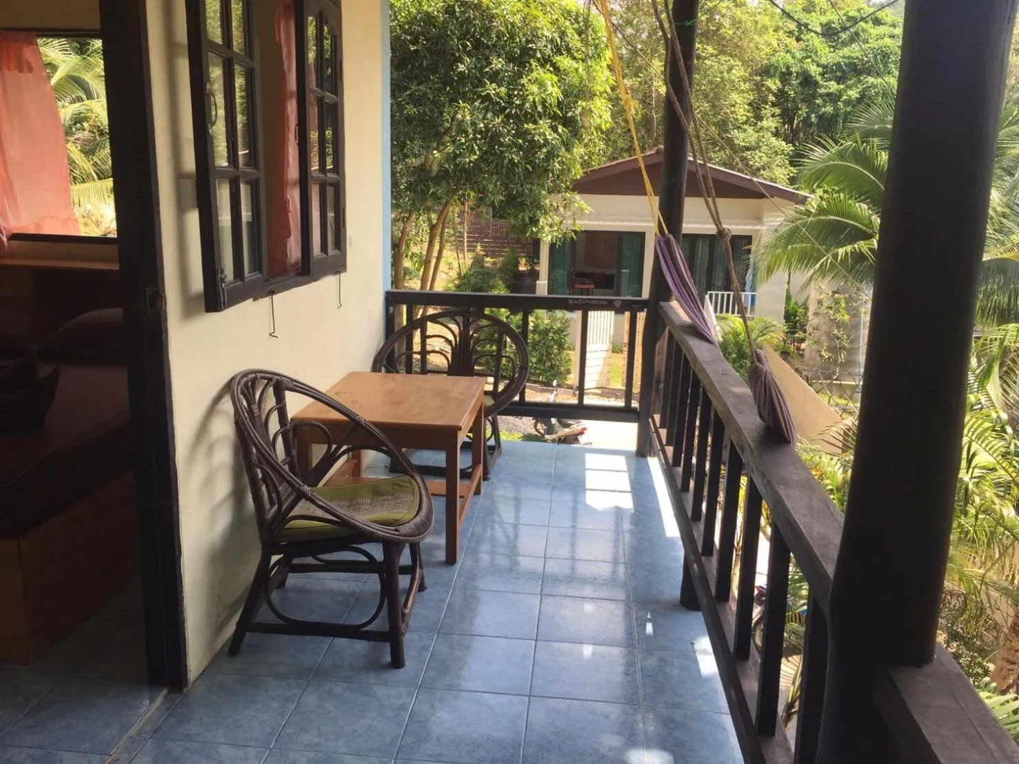 Balcony/Terrace in Reggae Village Haad Salad