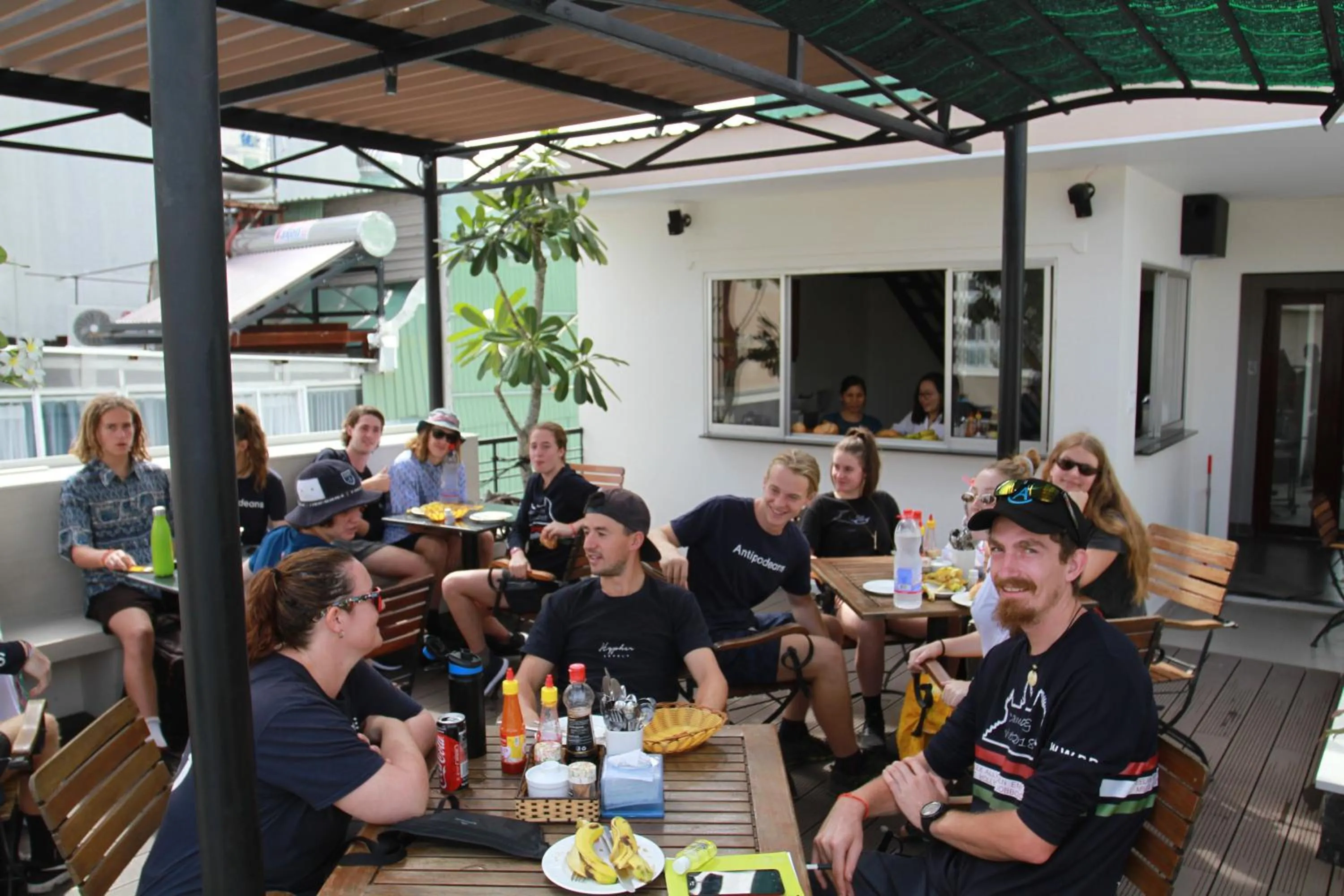 Garden in Ngoc Minh Hotel