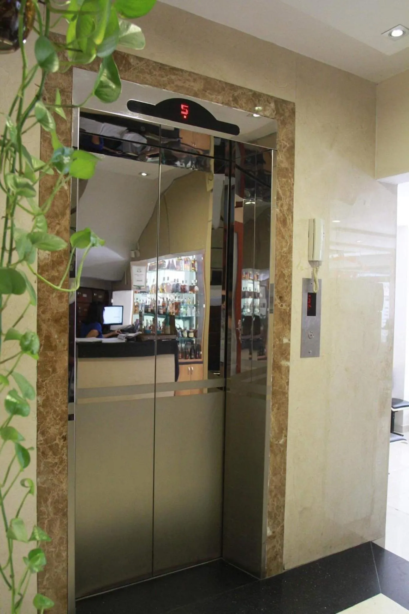 Kitchen or kitchenette in Ngoc Minh Hotel