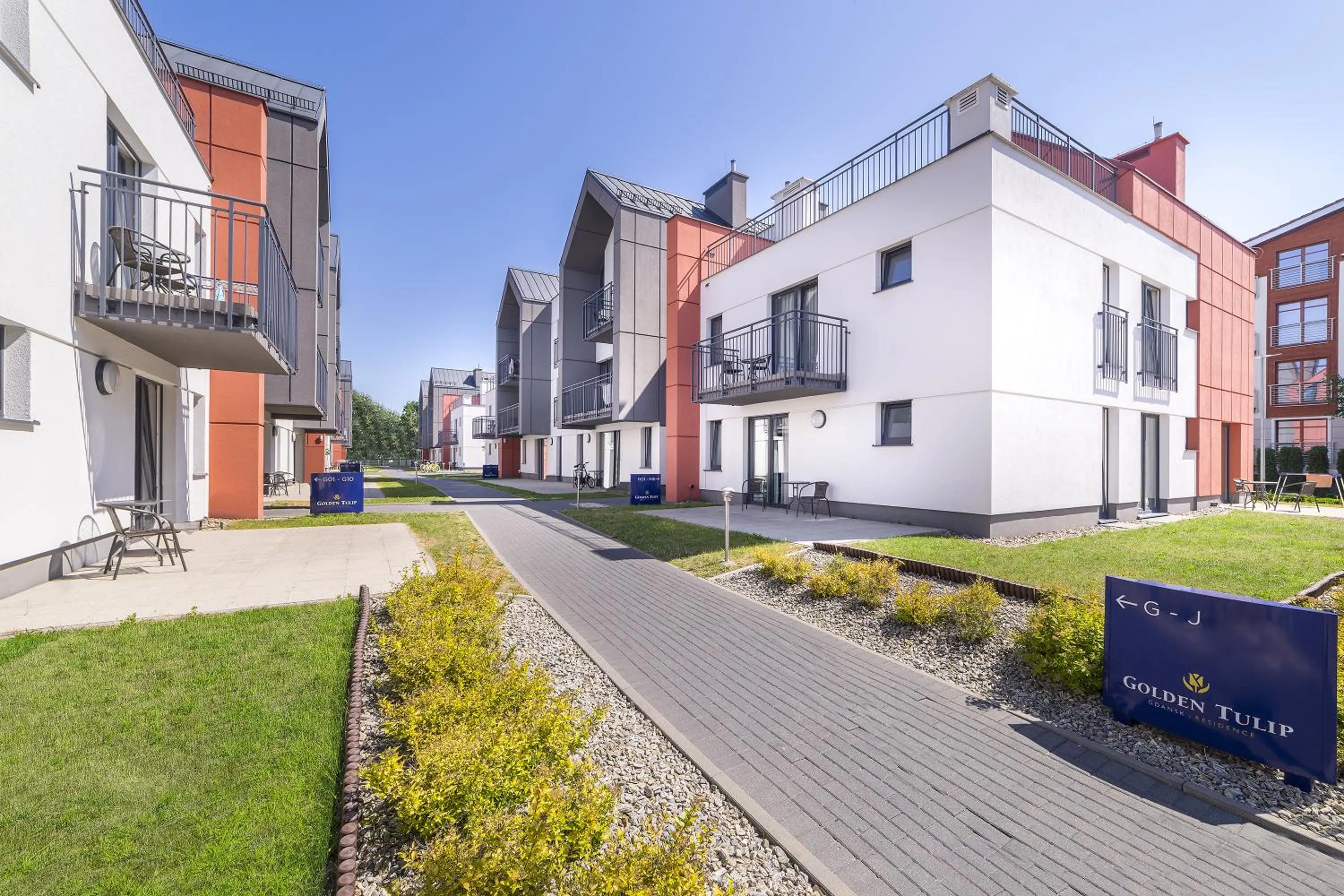 Property building in Golden Tulip Gdańsk Residence