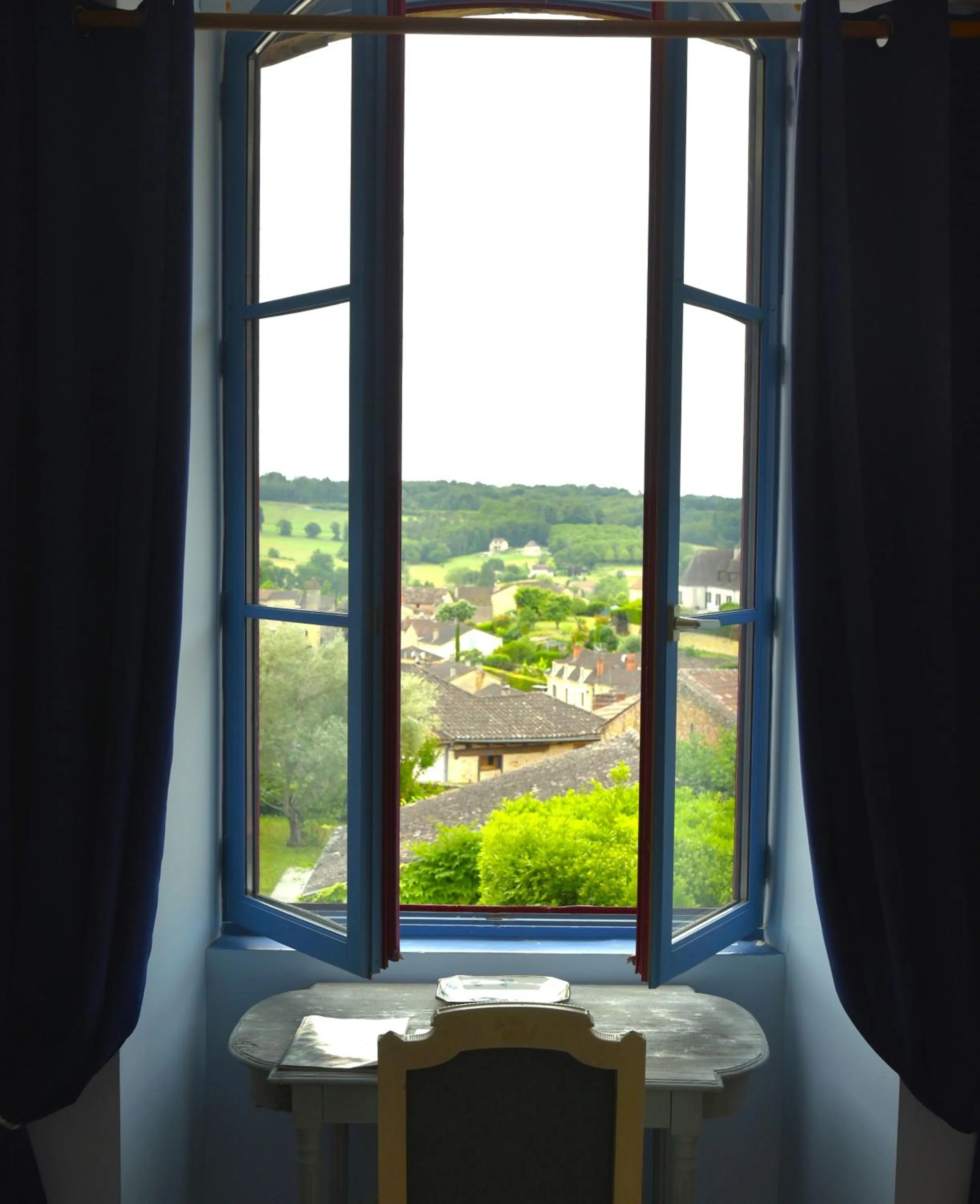View (from property/room) in Logis Hôtel Le Boudoir