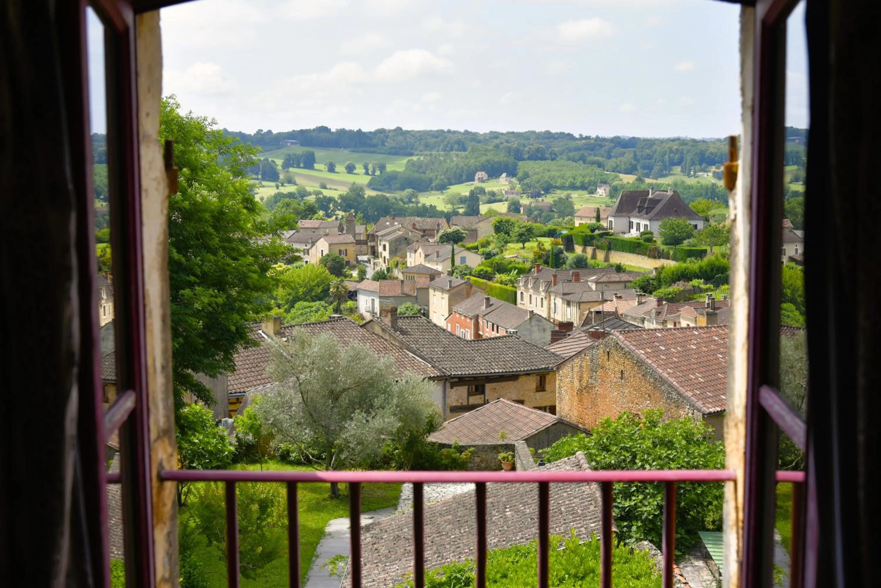 Mountain view in Logis Hôtel Le Boudoir