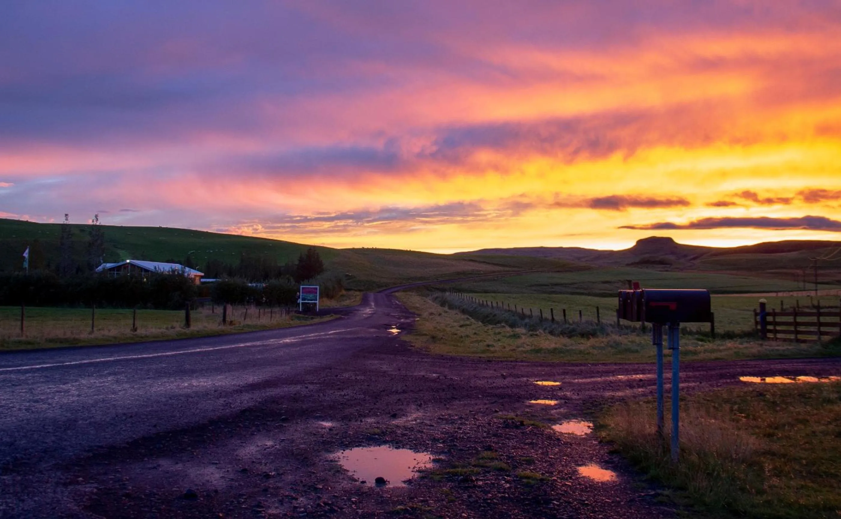 Natural landscape in Hunkubakkar Guesthouse