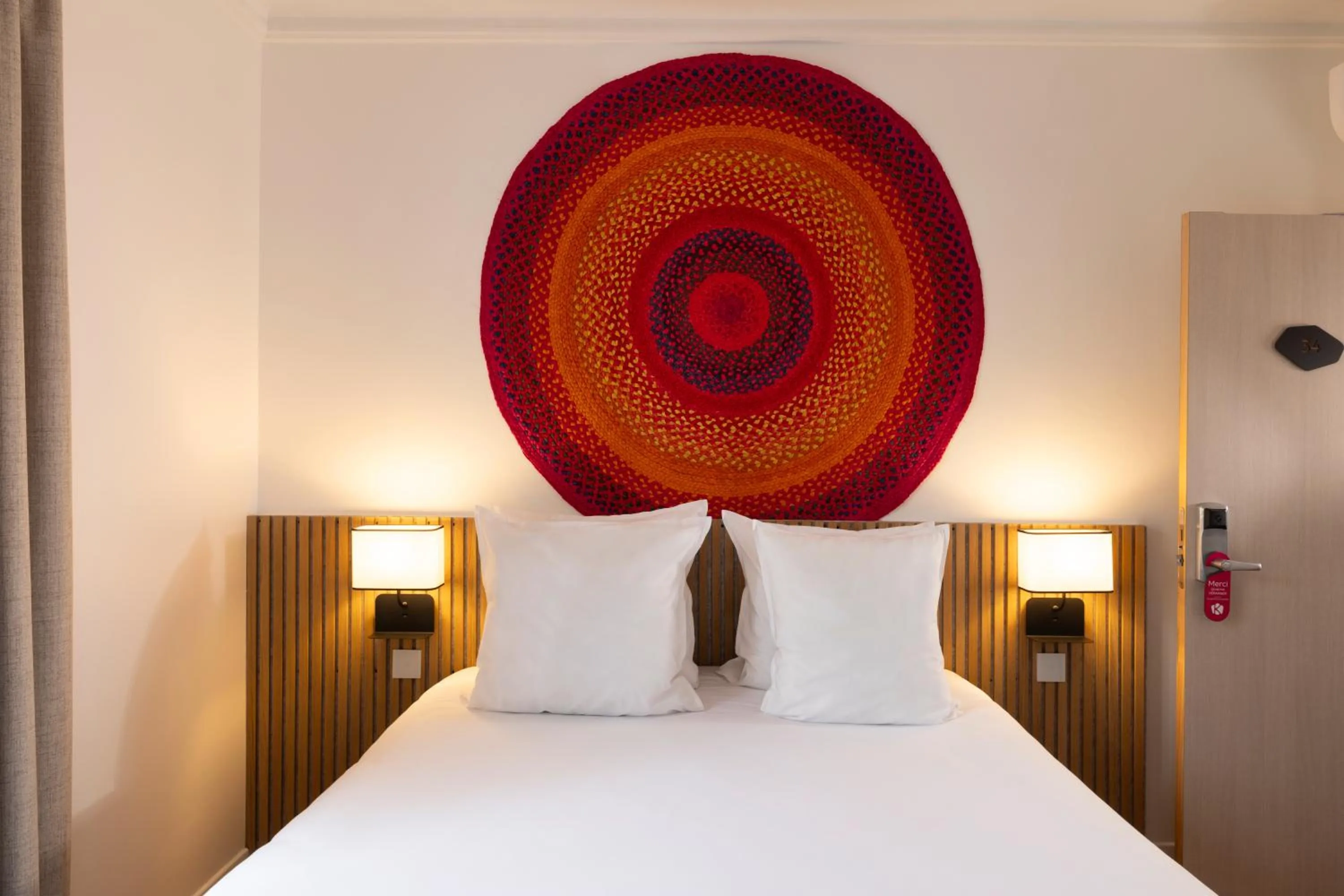 Bed in Hôtel Korner Etoile