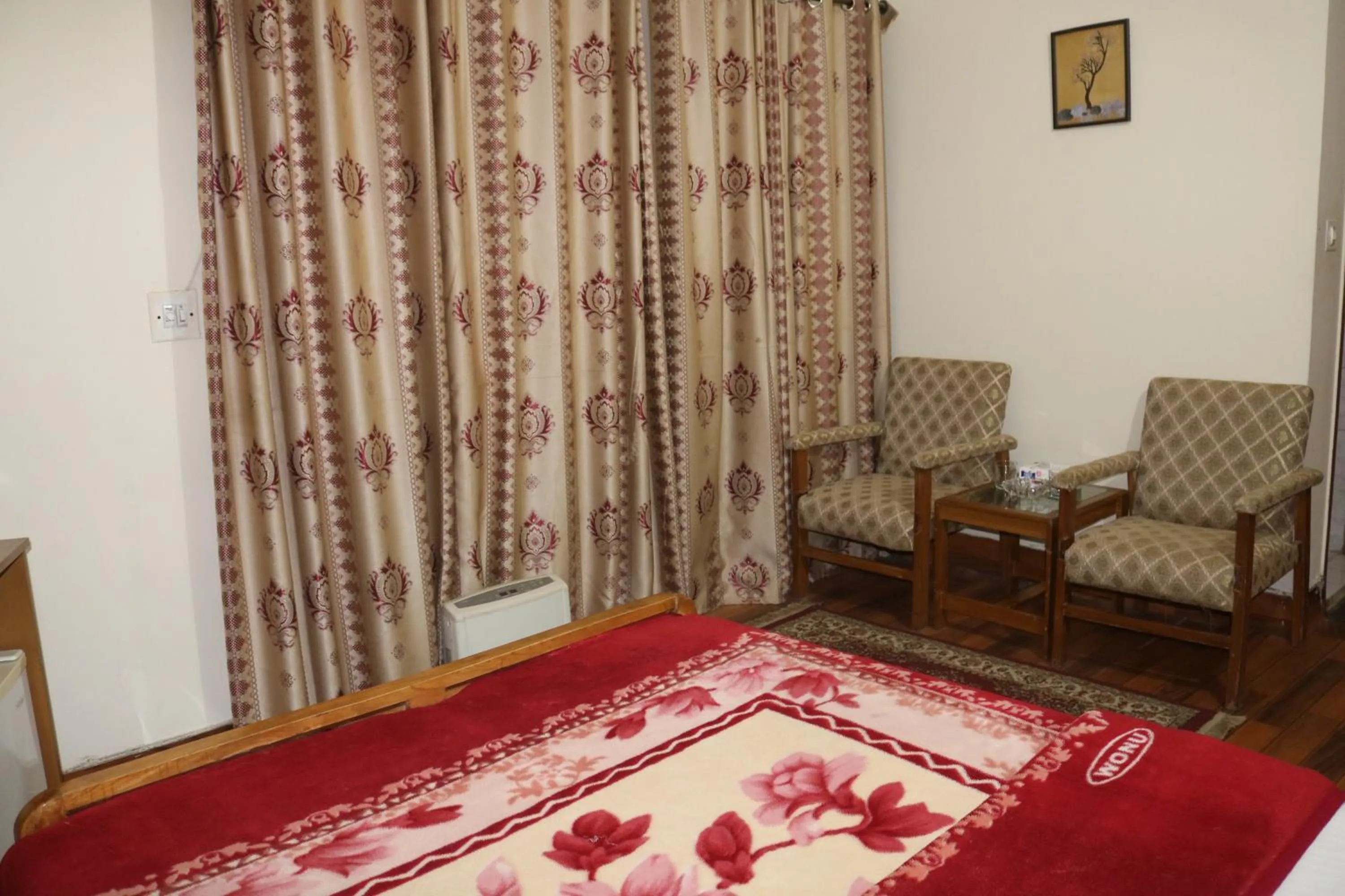 View (from property/room), Bed in The City Lodge