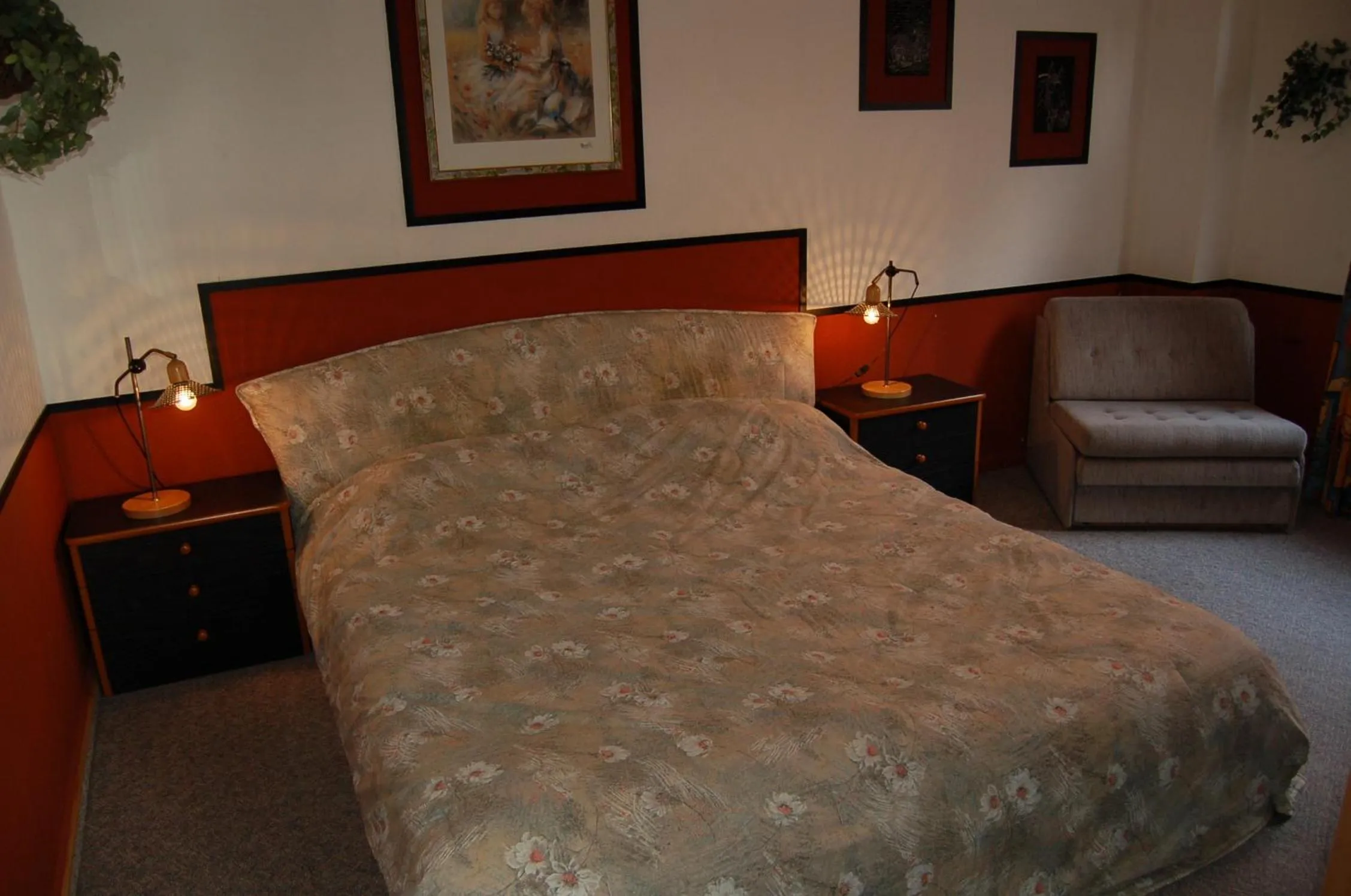Bed in Wieting´s Hotel