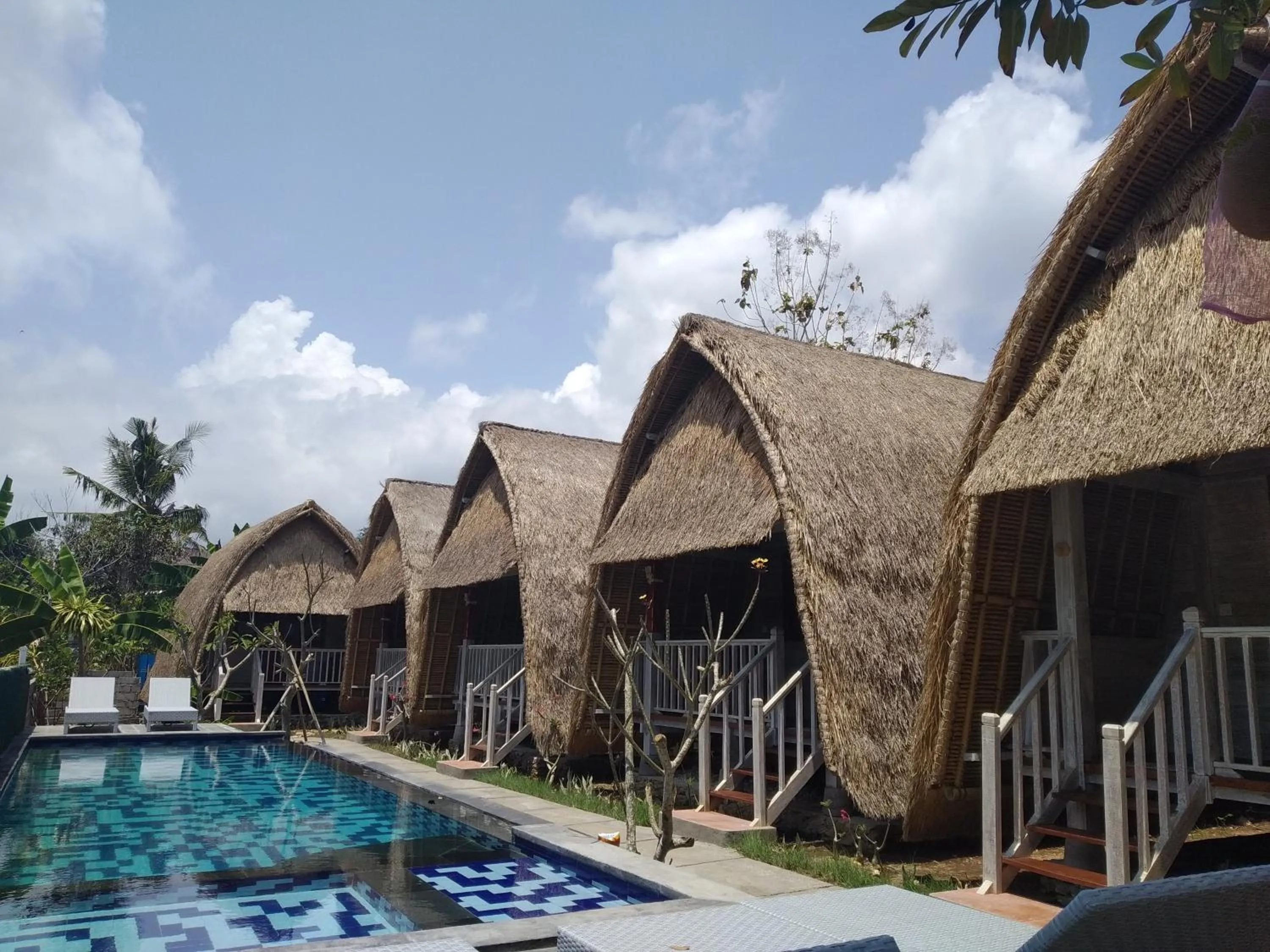 Swimming pool in HoneyBee Huts