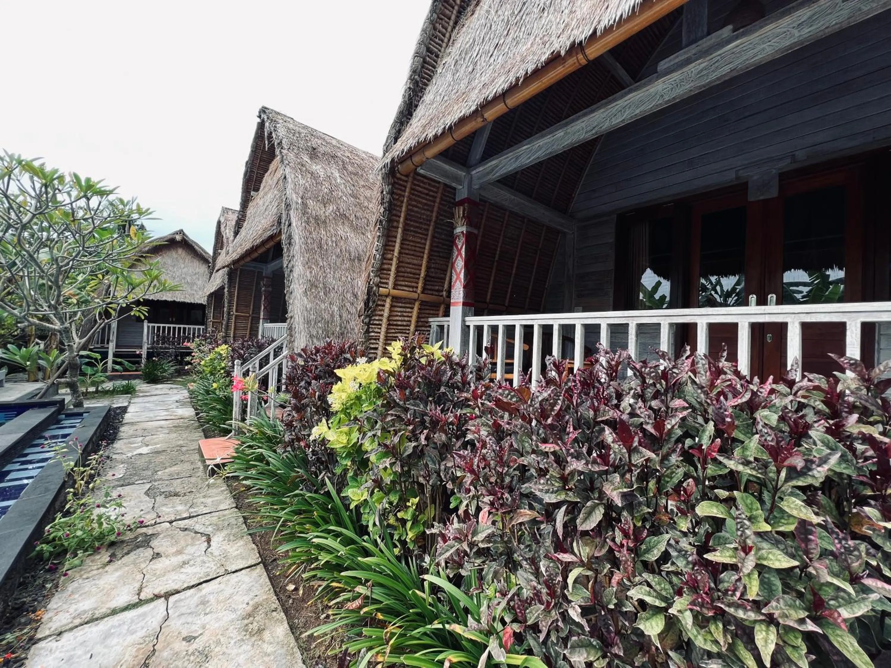 Garden in HoneyBee Huts